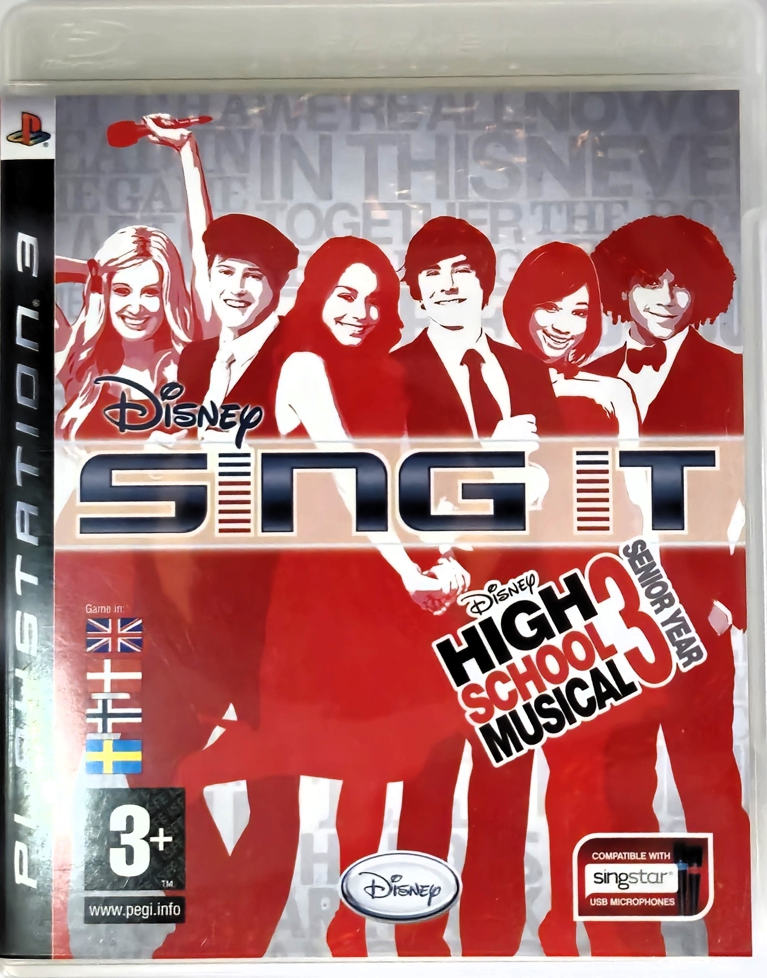 PS3 Disney Sing it High School Musical 3