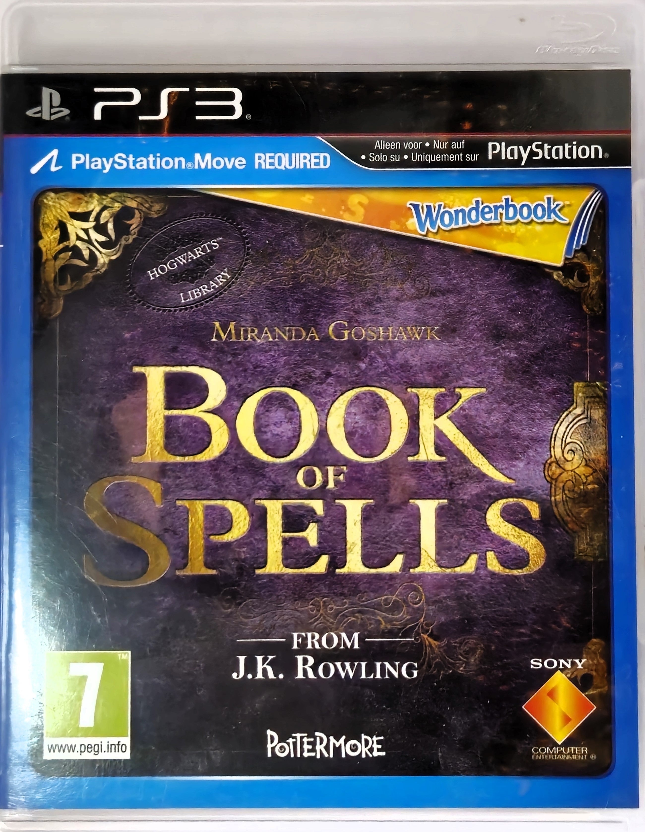 PS3 Wonderbook Book of Spells