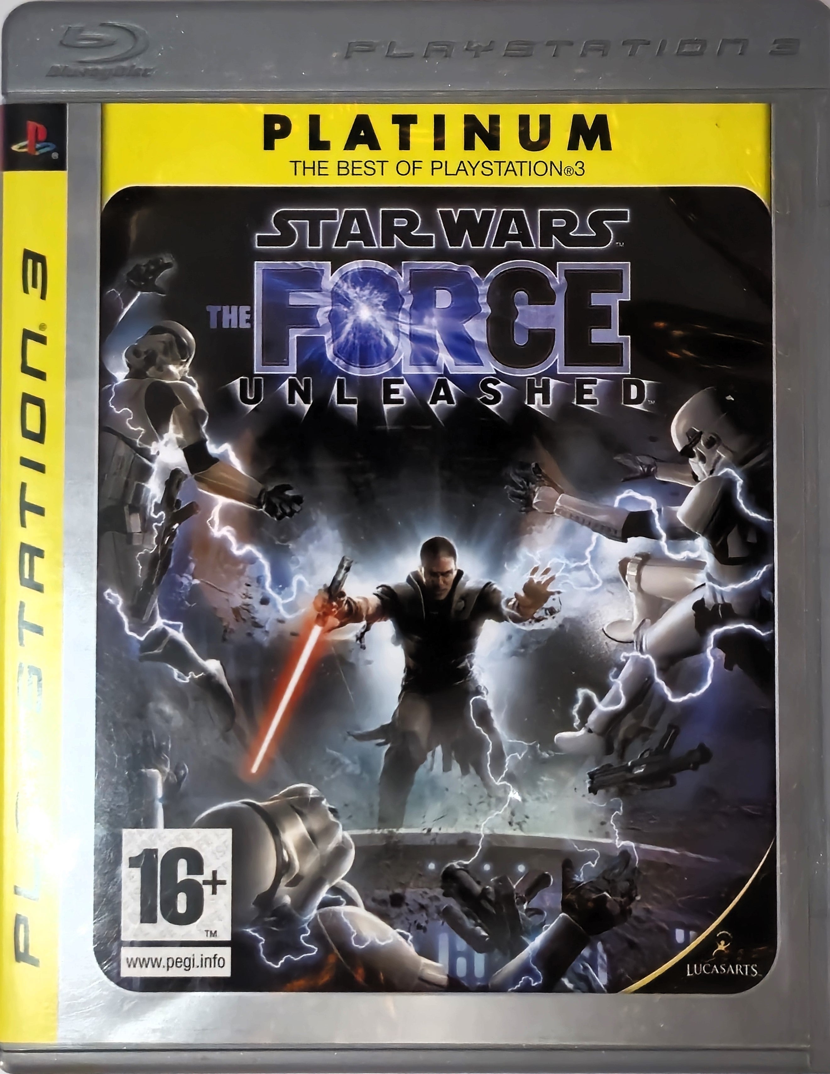 PS3 Star Wars The Force Unleashed  (Platinum)