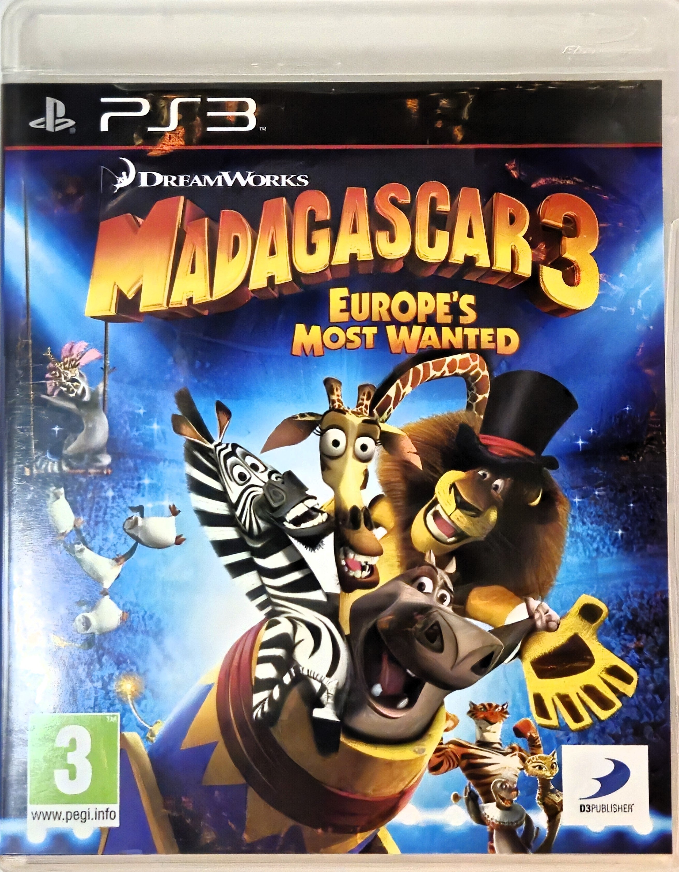 PS3 Madagascar 3 Europe's Most Wanted