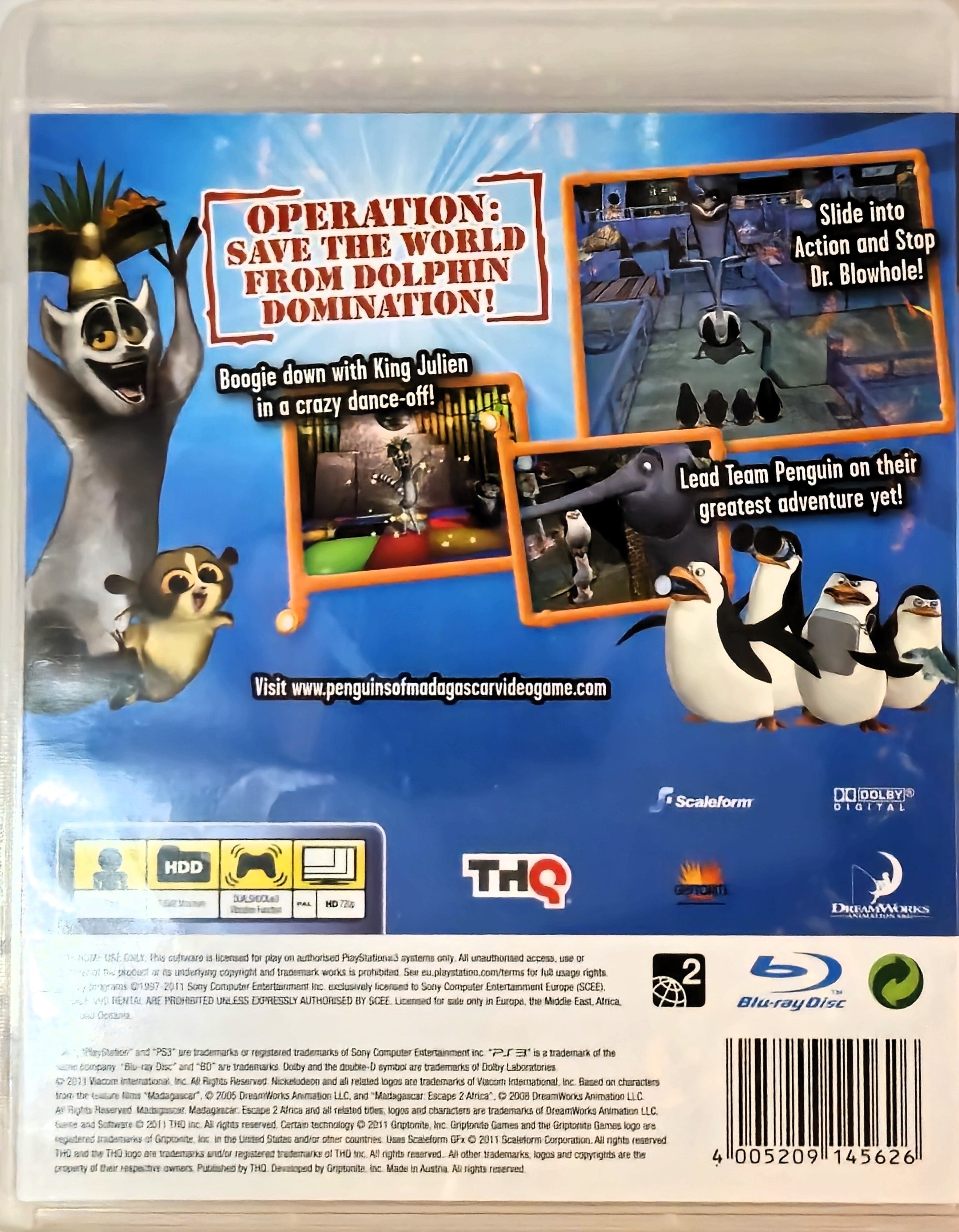 PS3 The Penguins of Madagascar Dr. Blowhole Returns Again