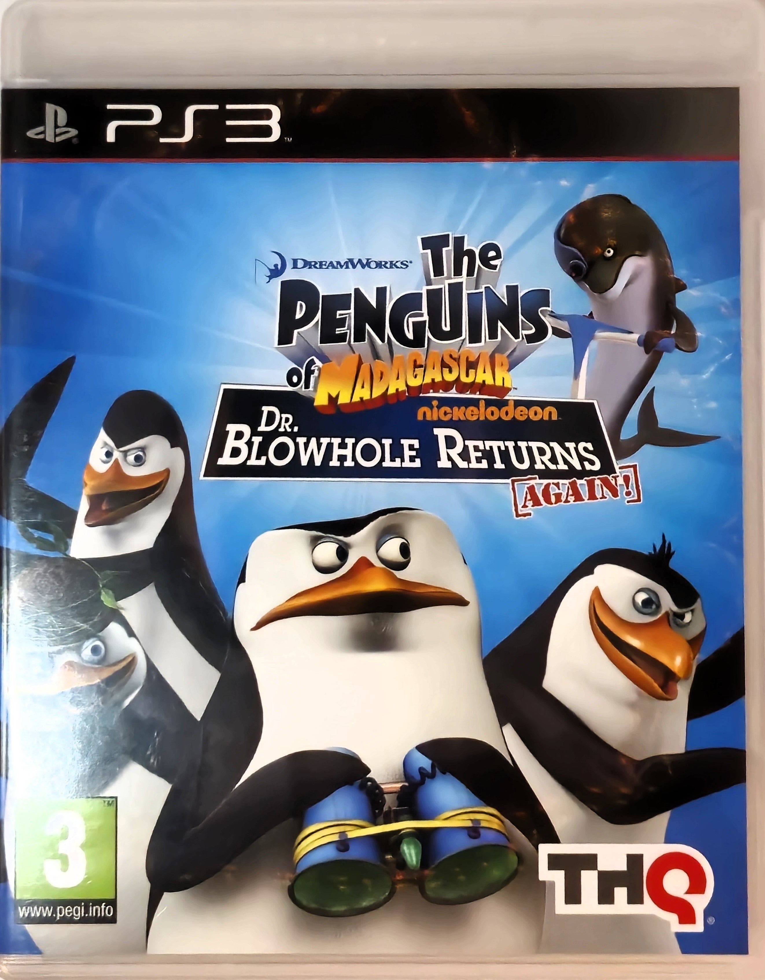 PS3 The Penguins of Madagascar Dr. Blowhole Returns Again