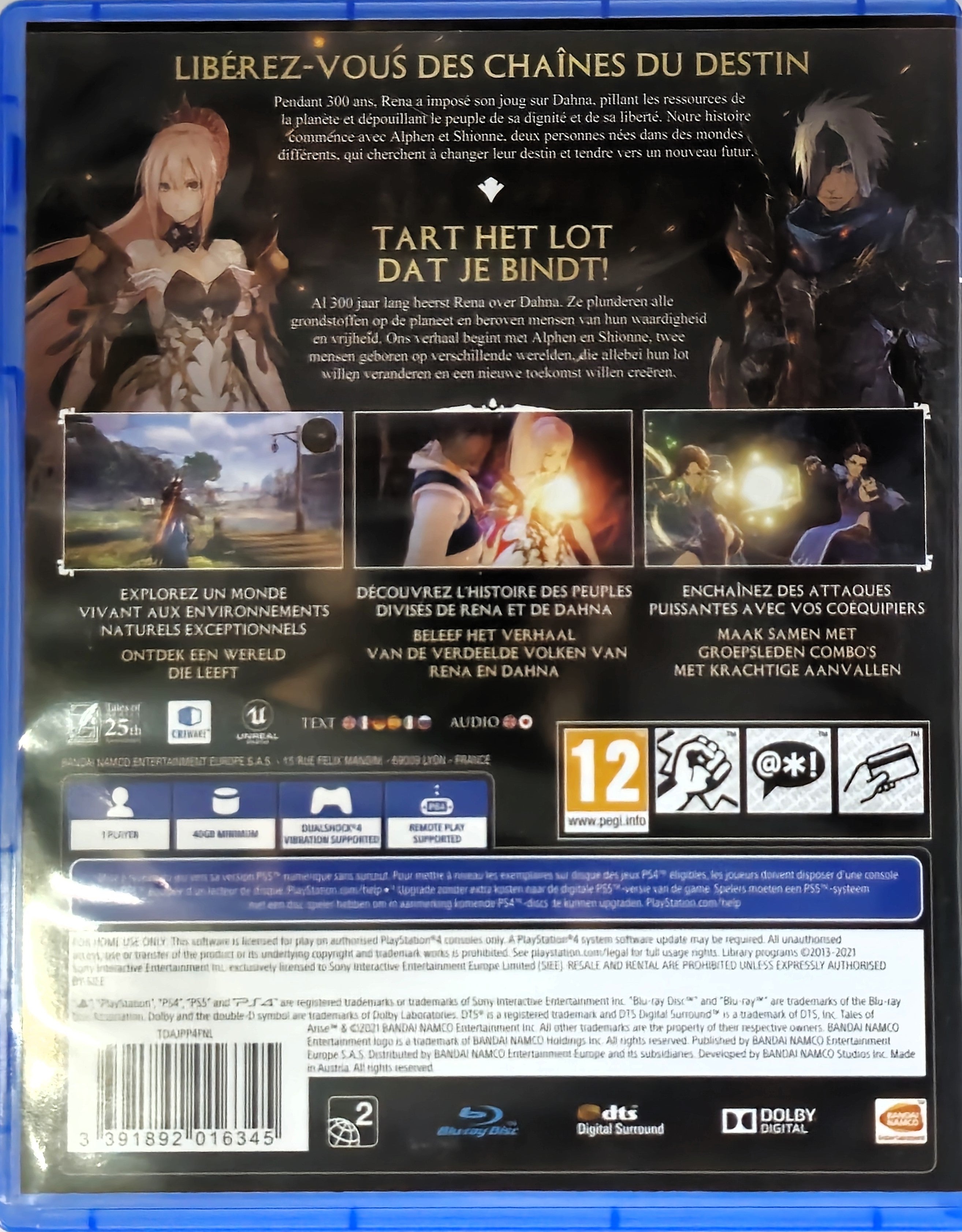 PS4 Tales of Arise