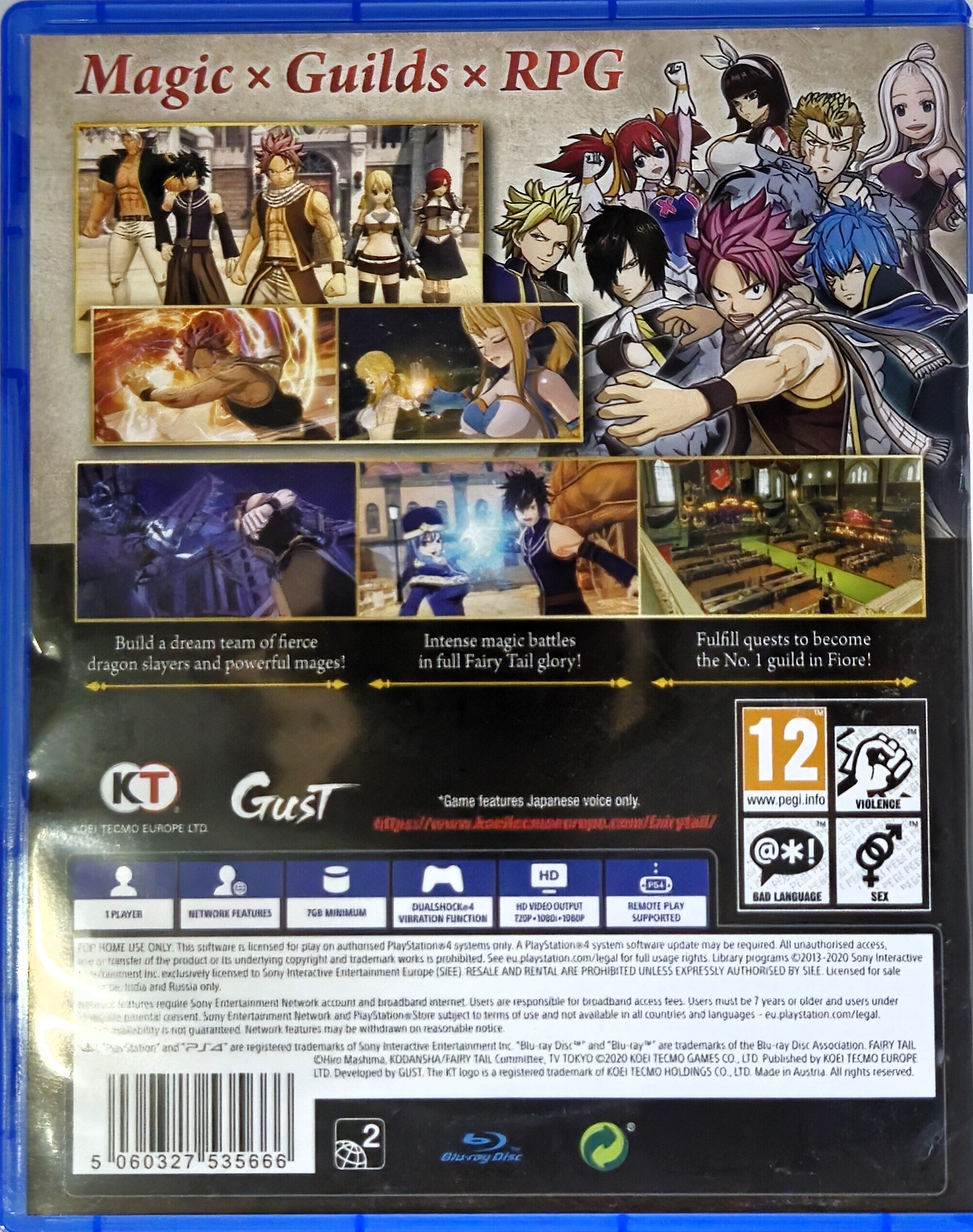 PS4 Fairy Tail