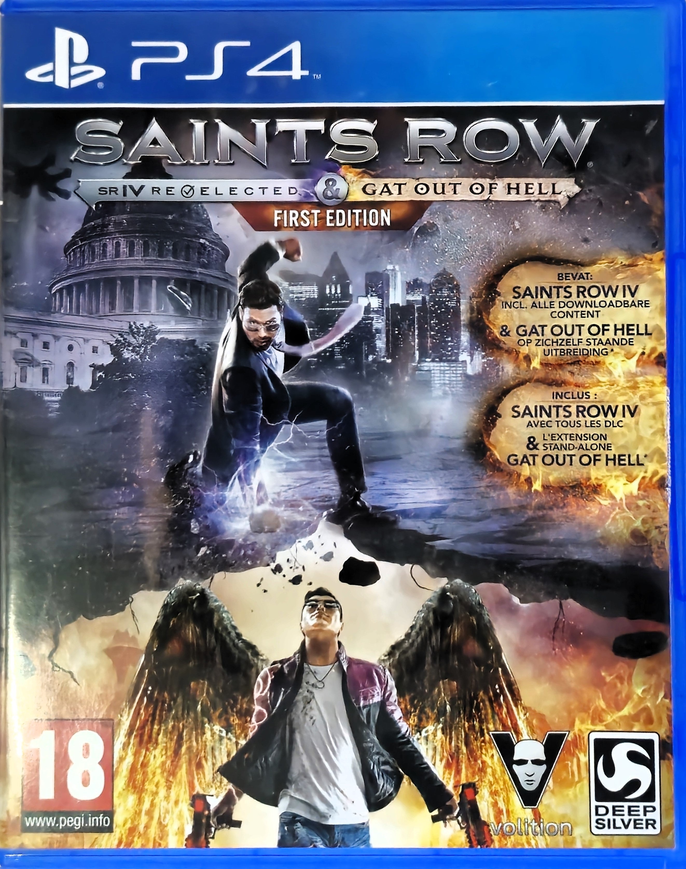 PS4 Saint's Row IV Re-Elected + Gat Out of Hell First Edition