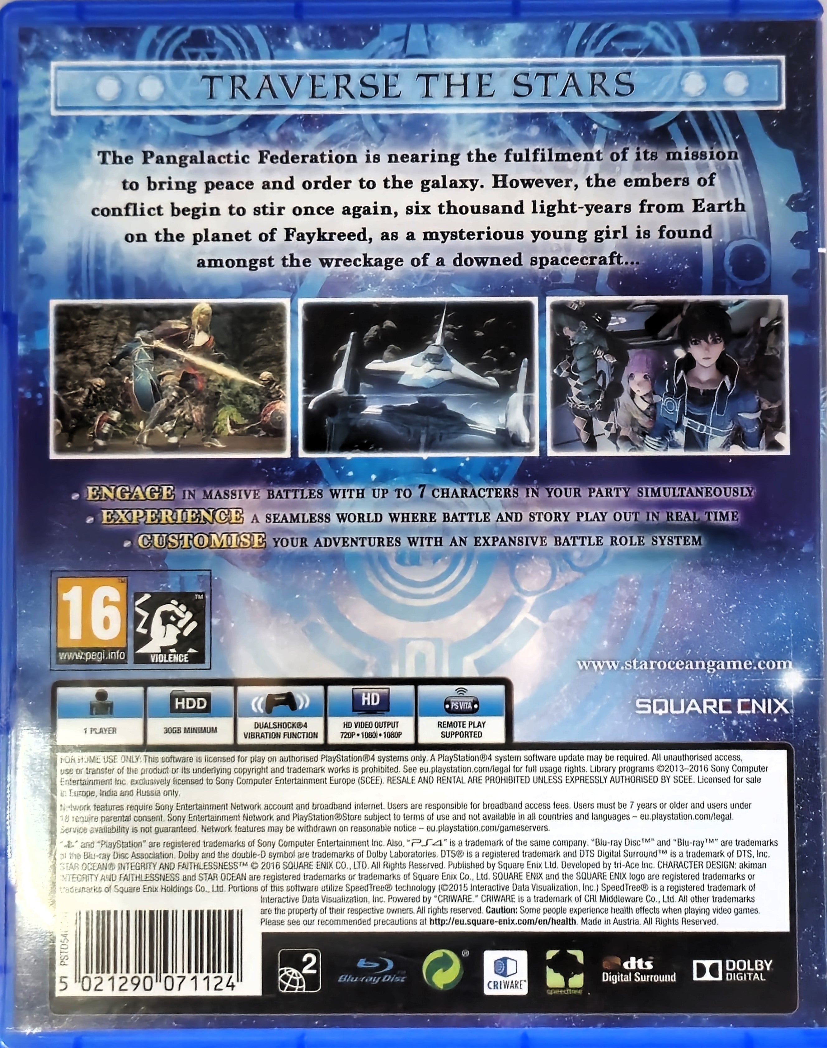 PS4 Star Ocean Integrity and Faithlessness