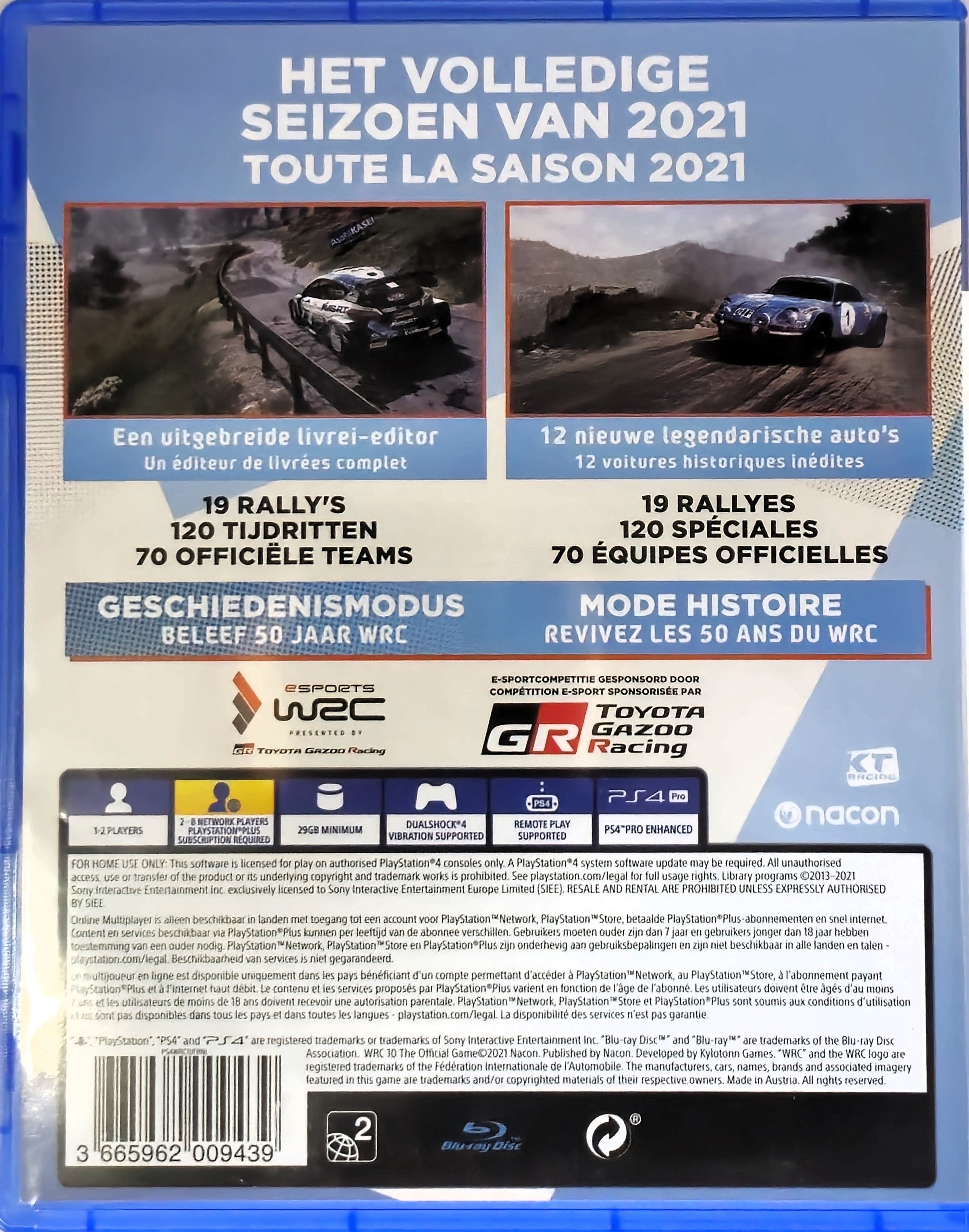 PS4 WRC 10 The Official Game