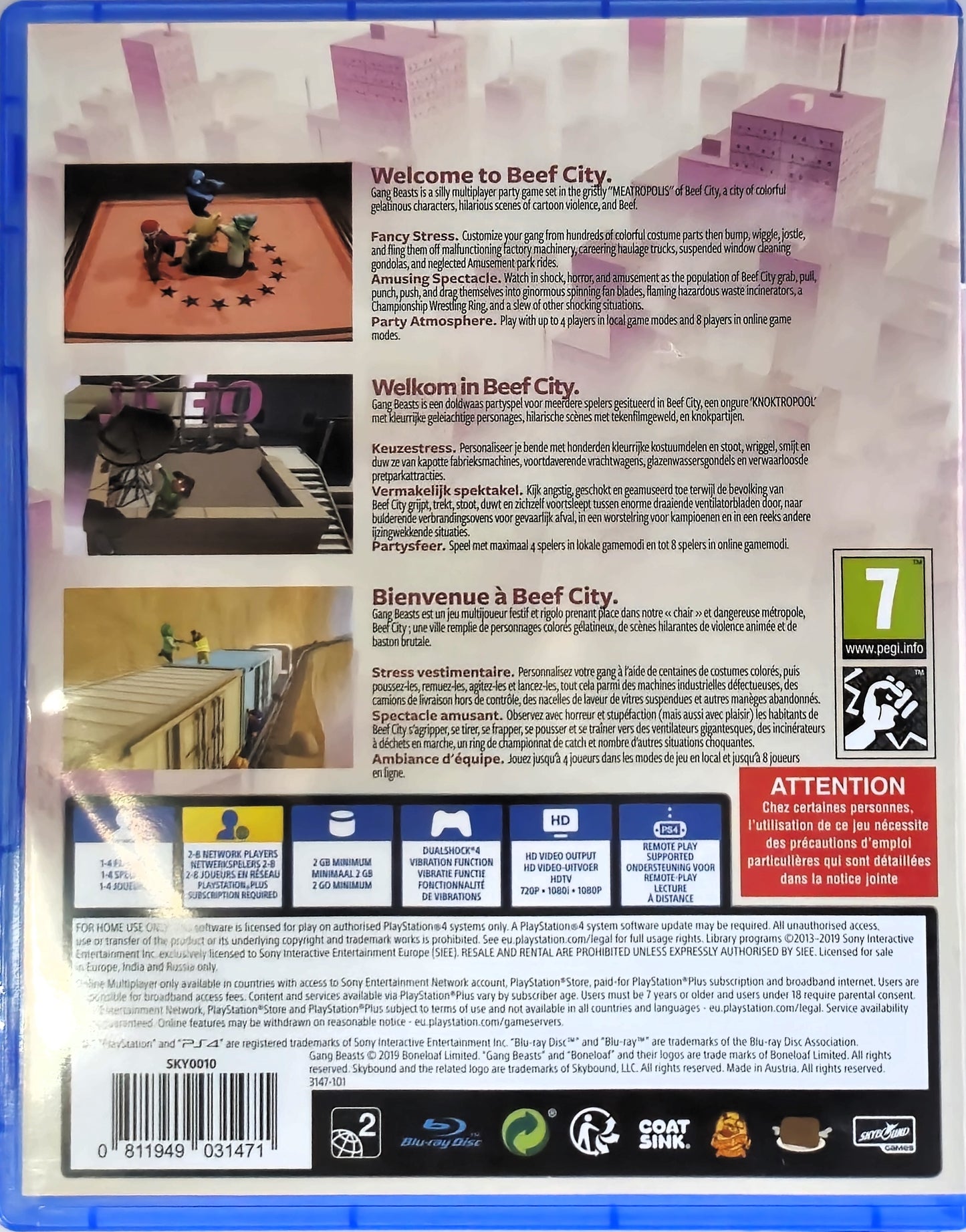 PS4 Gang Beasts
