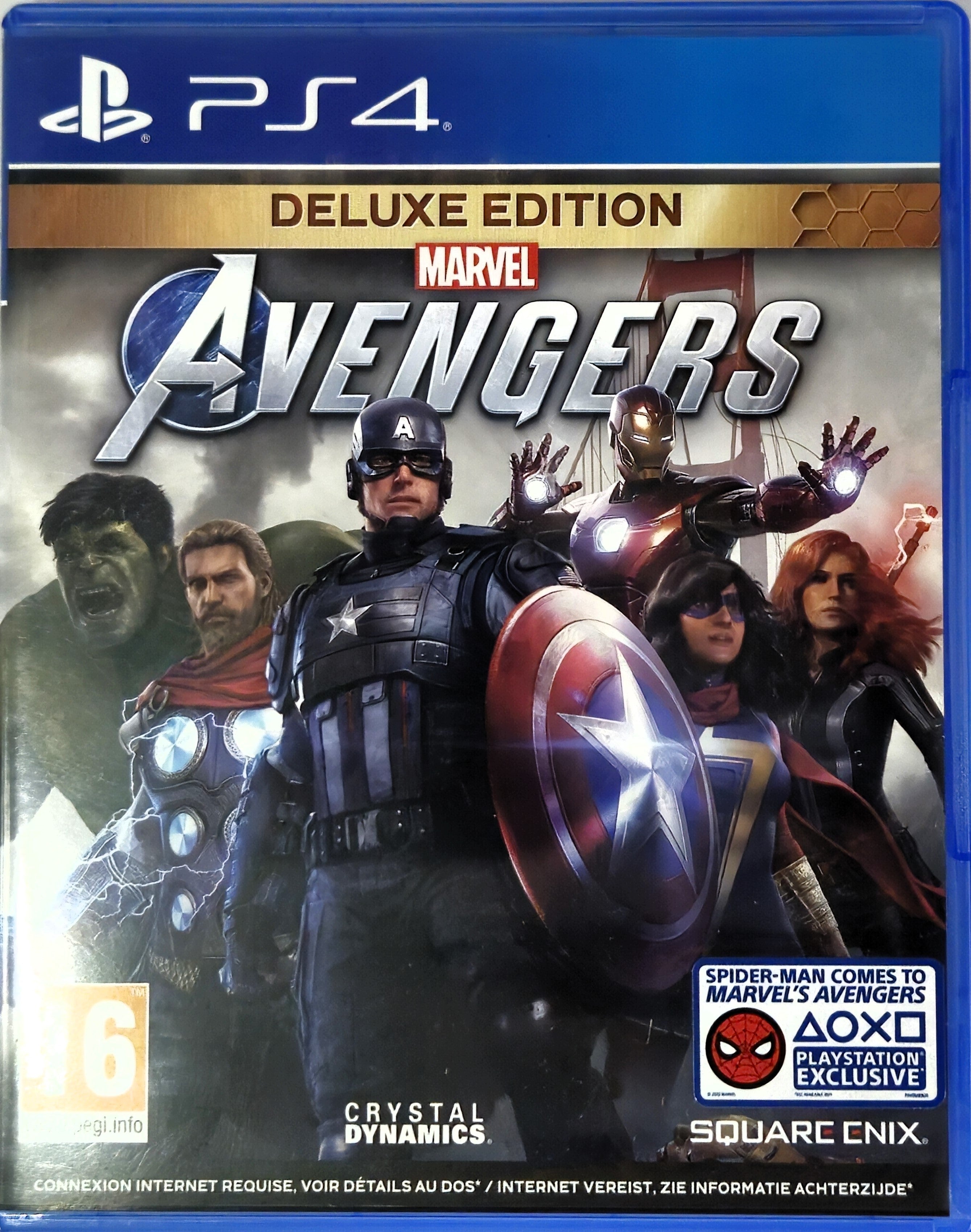 PS4 Marvel Avengers DeLuxe Edition