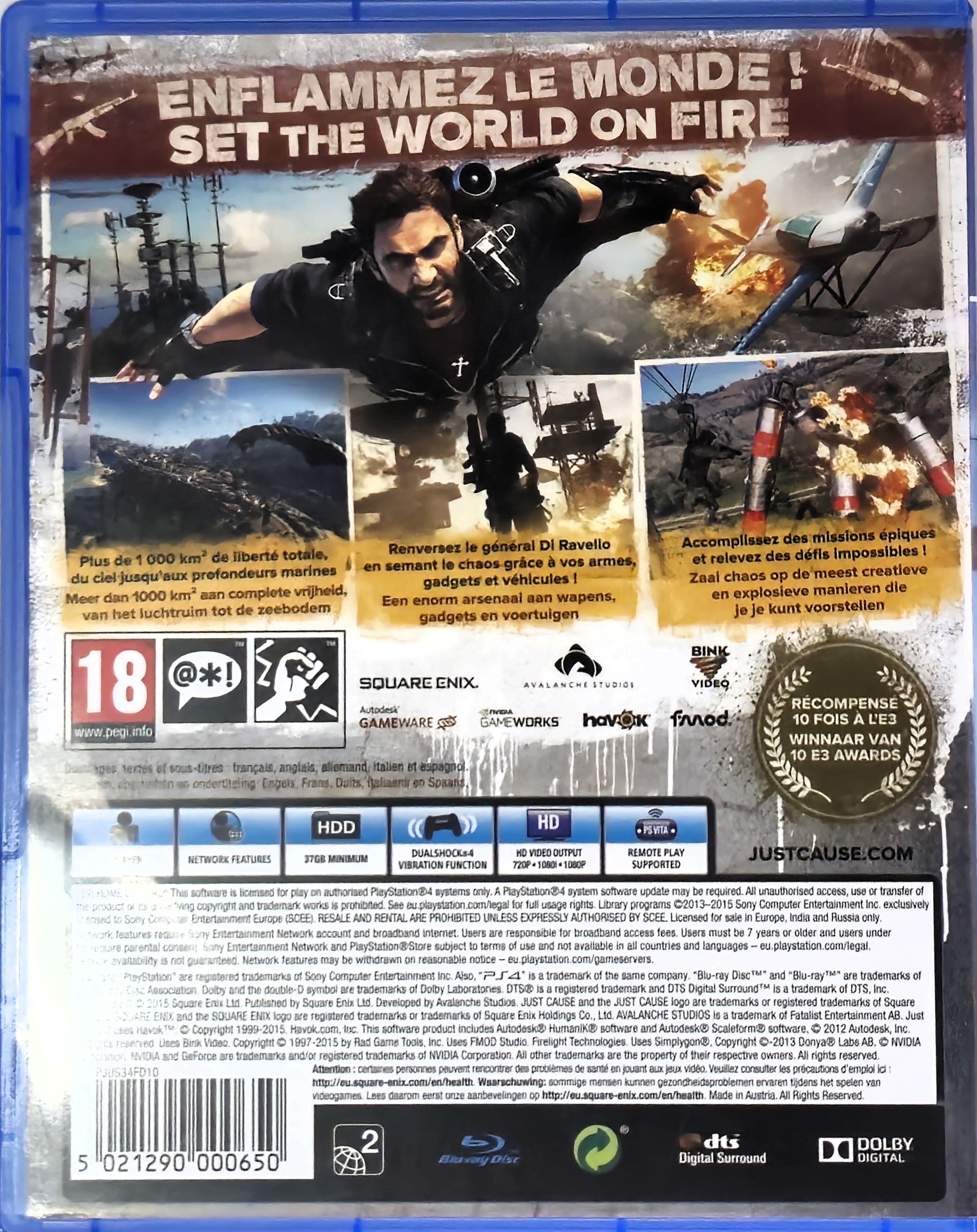 PS4 Just Cause 3