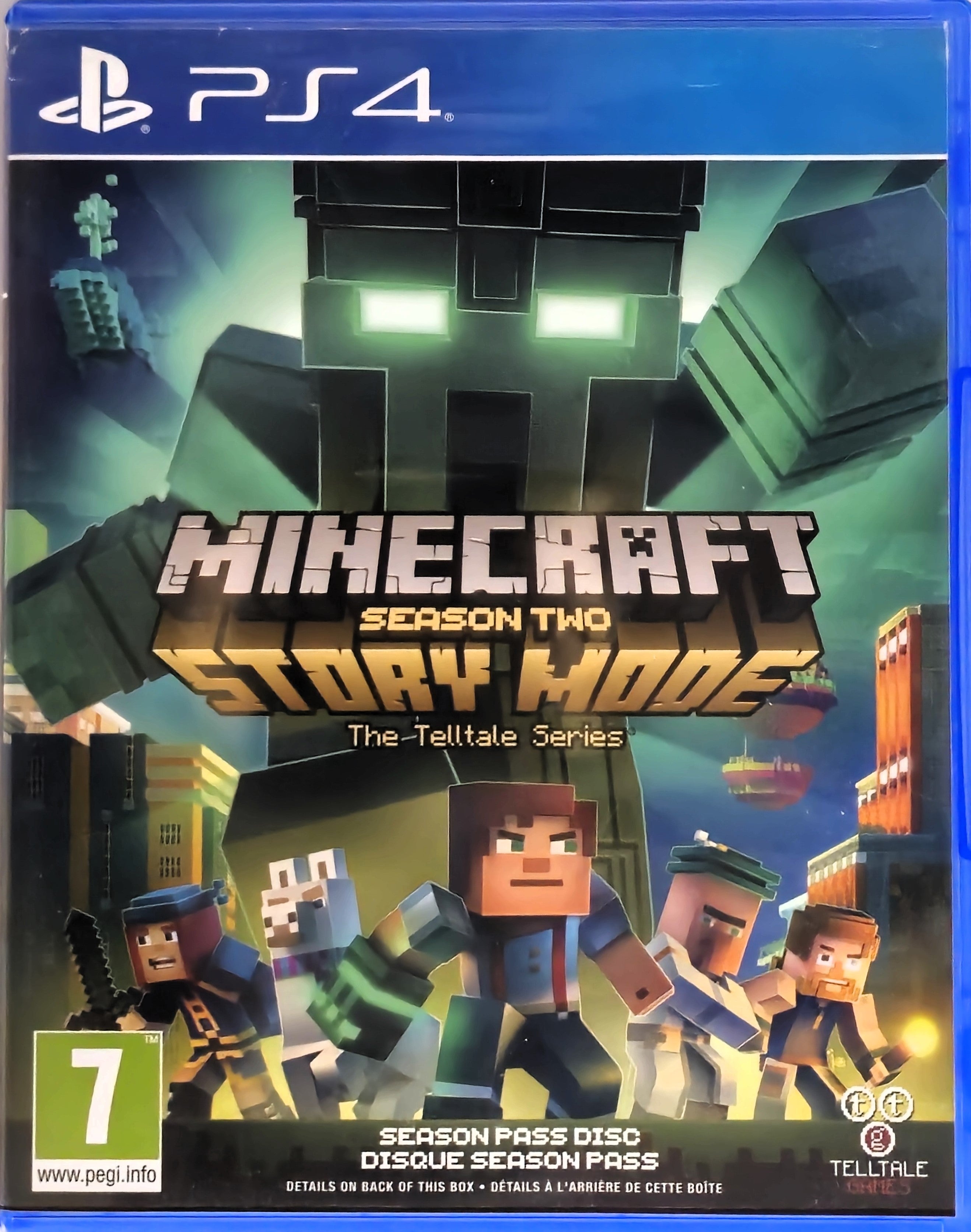 PS4 Minecraft Story Mode Season Two