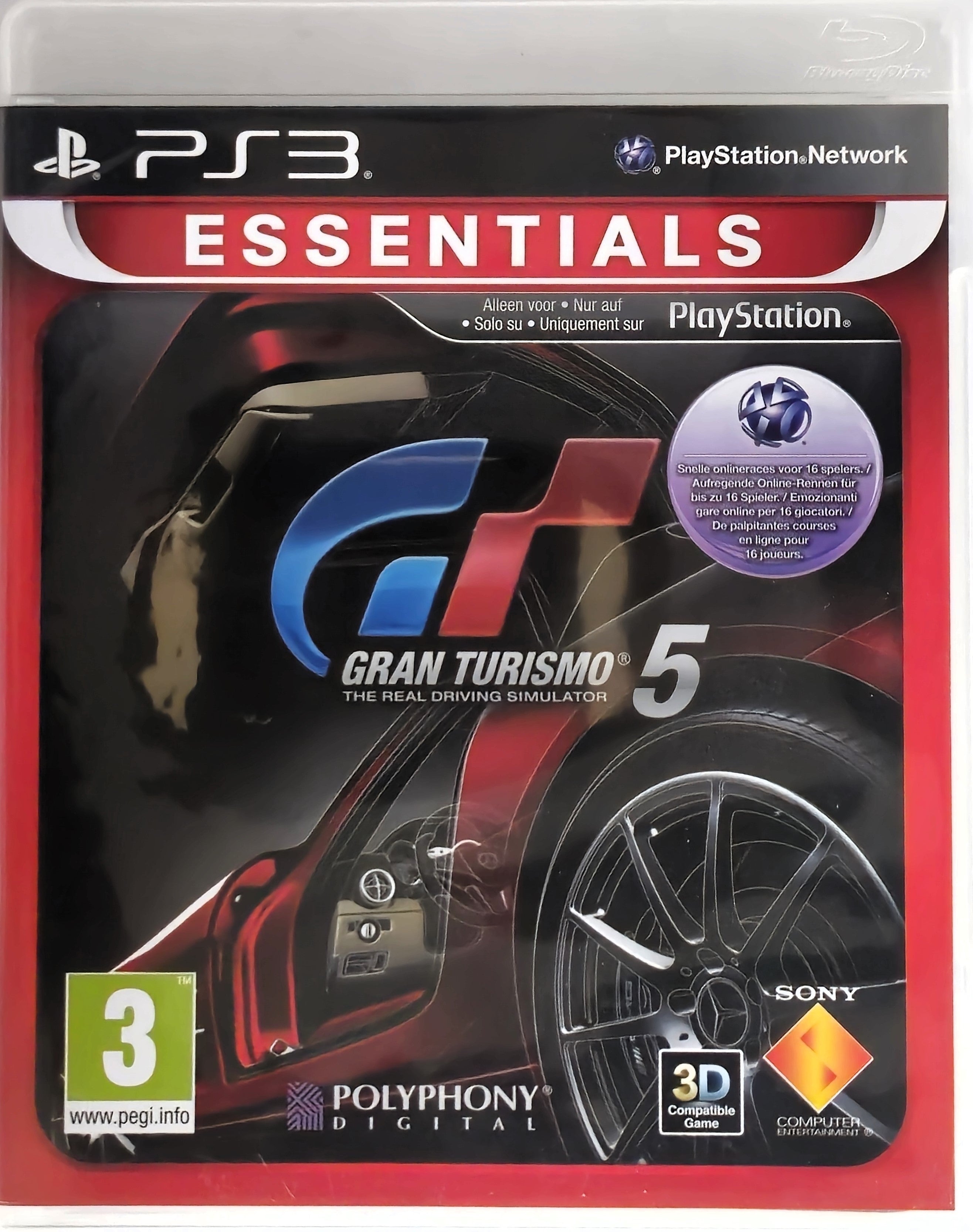 PS3 Gran Turismo 5 (Essentials)