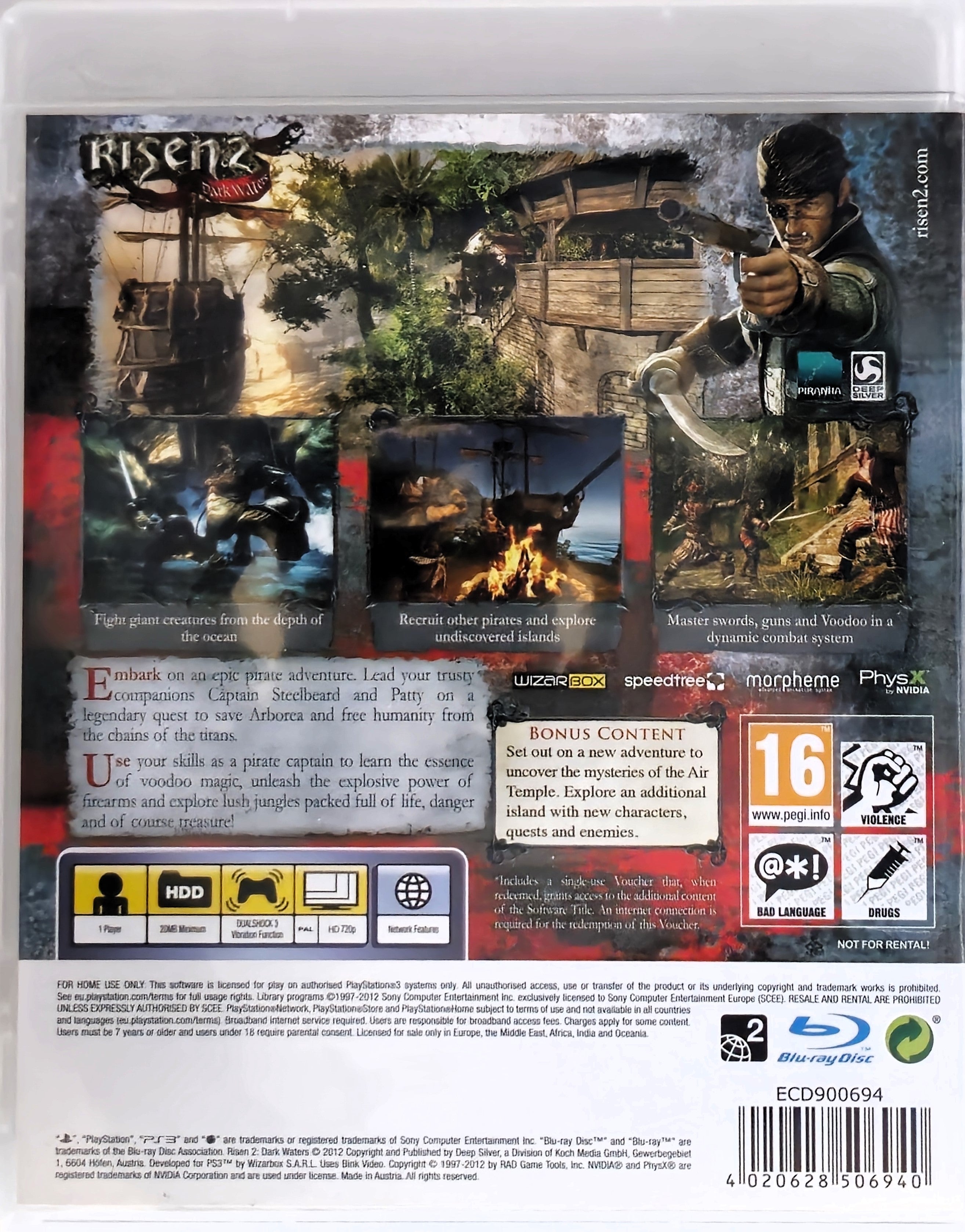 PS3 Risen 2 Dark Waters