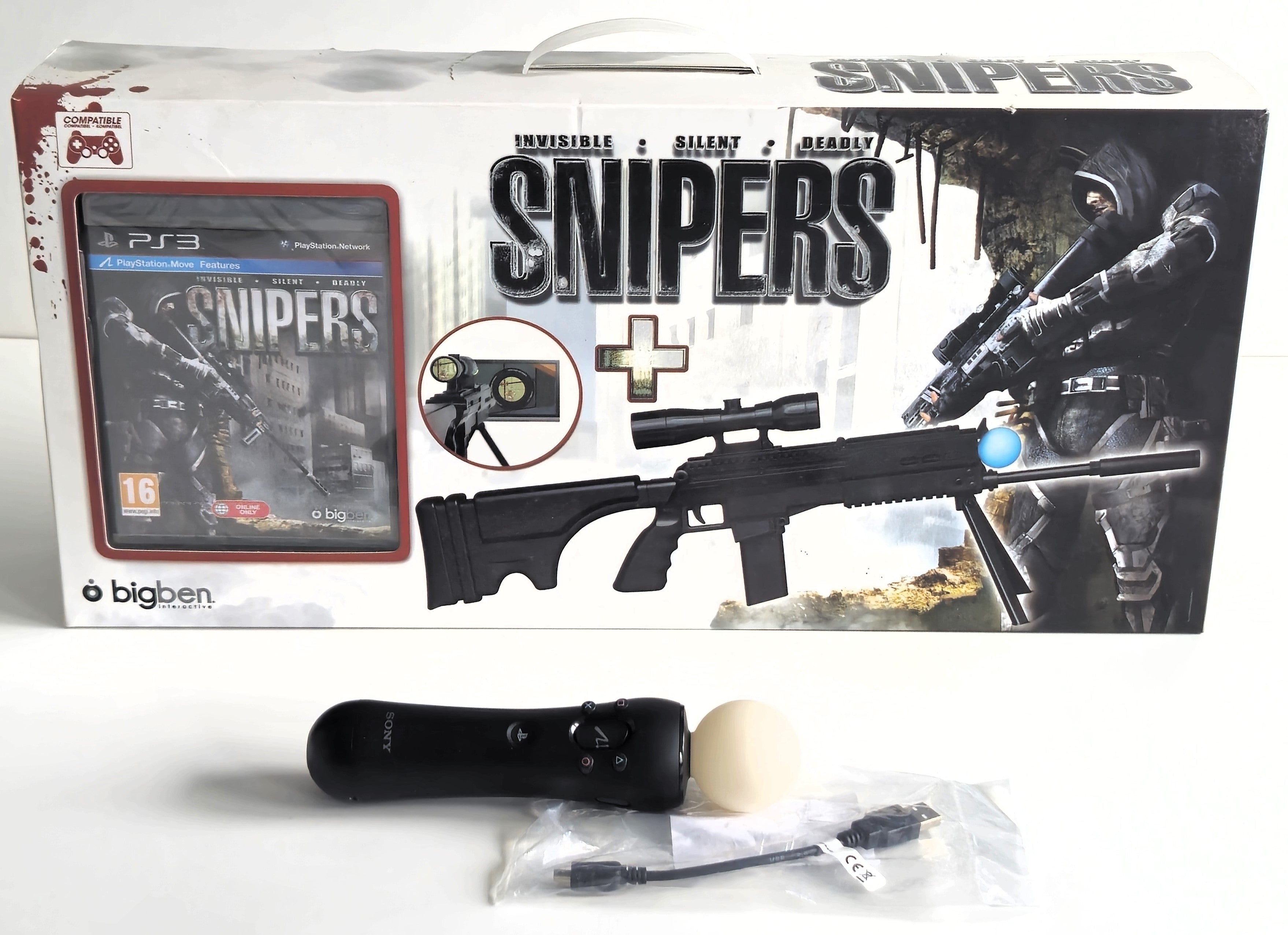 Playstation 3 PS3 Move Snipers Pack