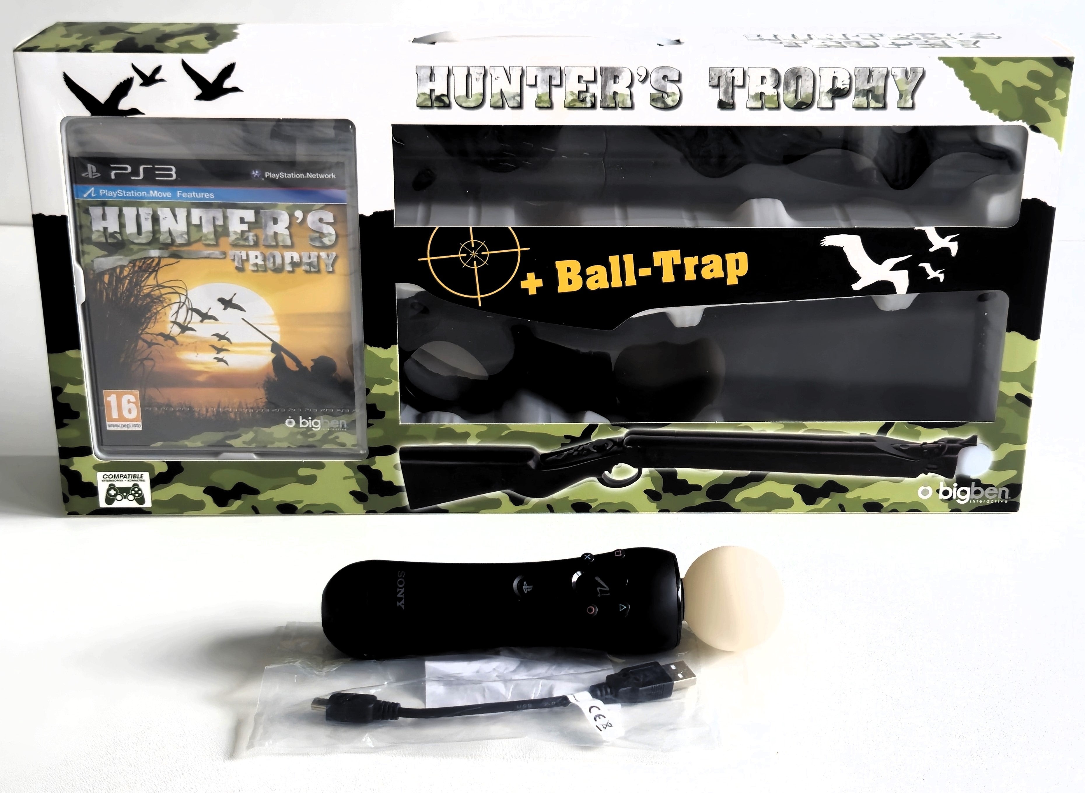 Playstation 3 PS3 Move  Hunter's Trophy Pack