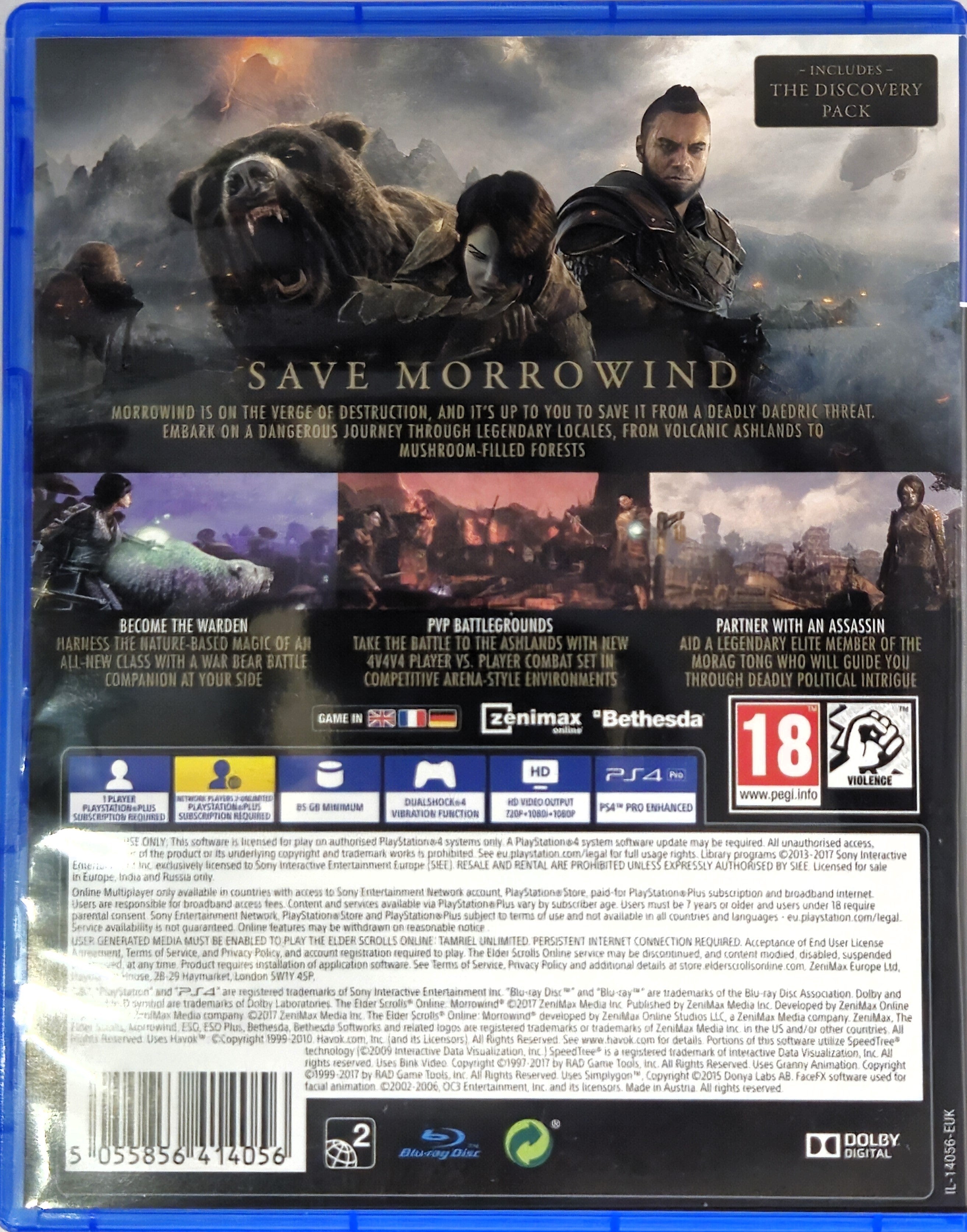 PS4 The Elder Scrolls Morrowind