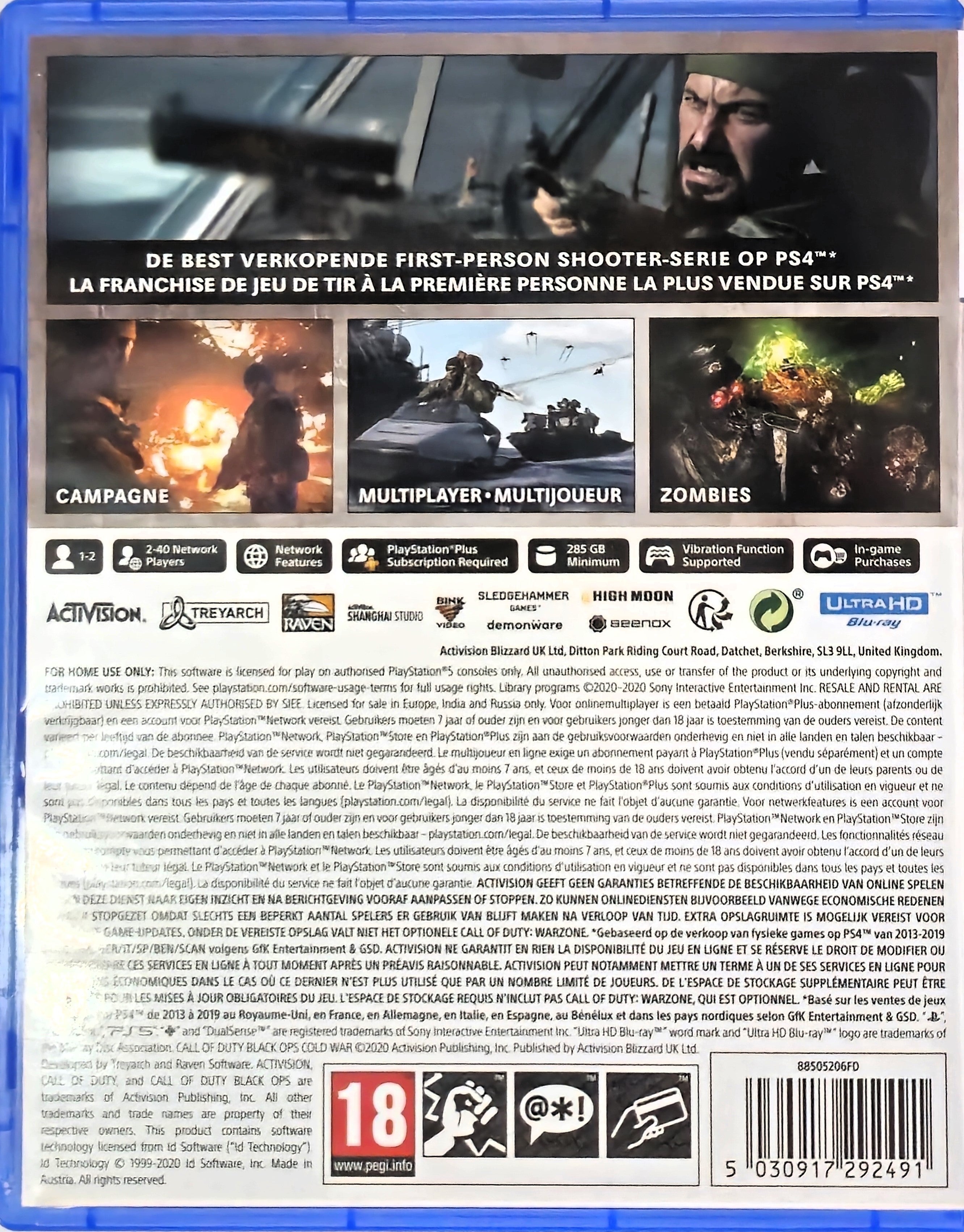 PS5 Call of Duty Black Ops Cold War