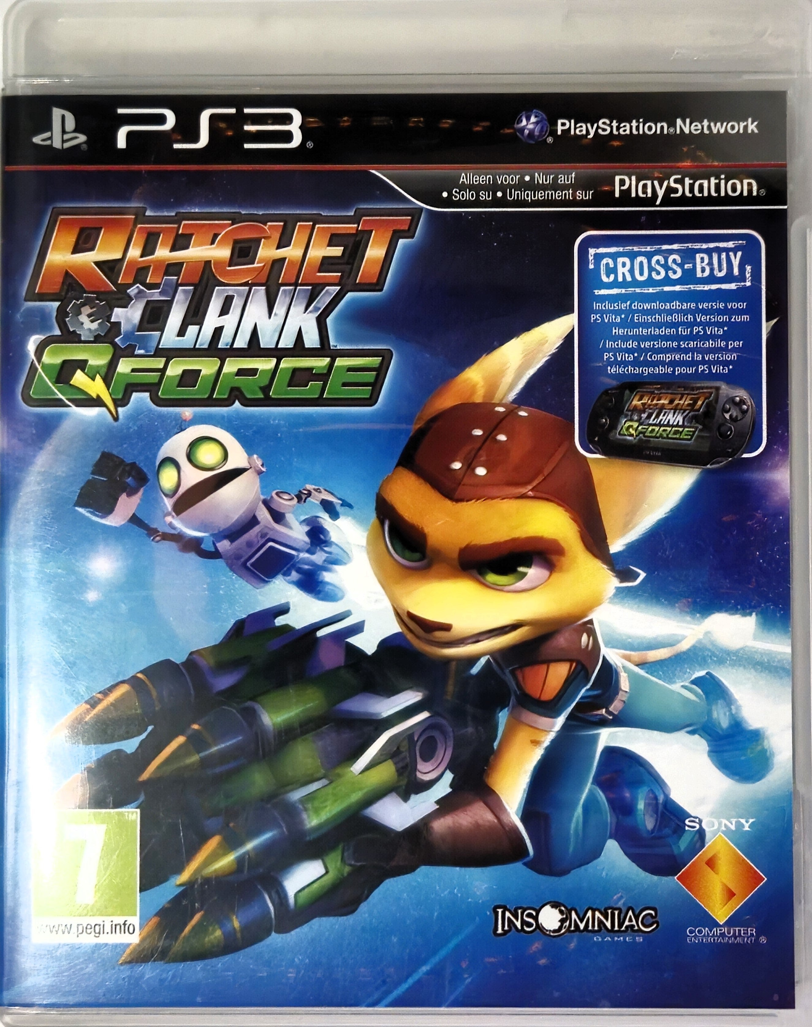 PS3 Ratchet & Clank QForce