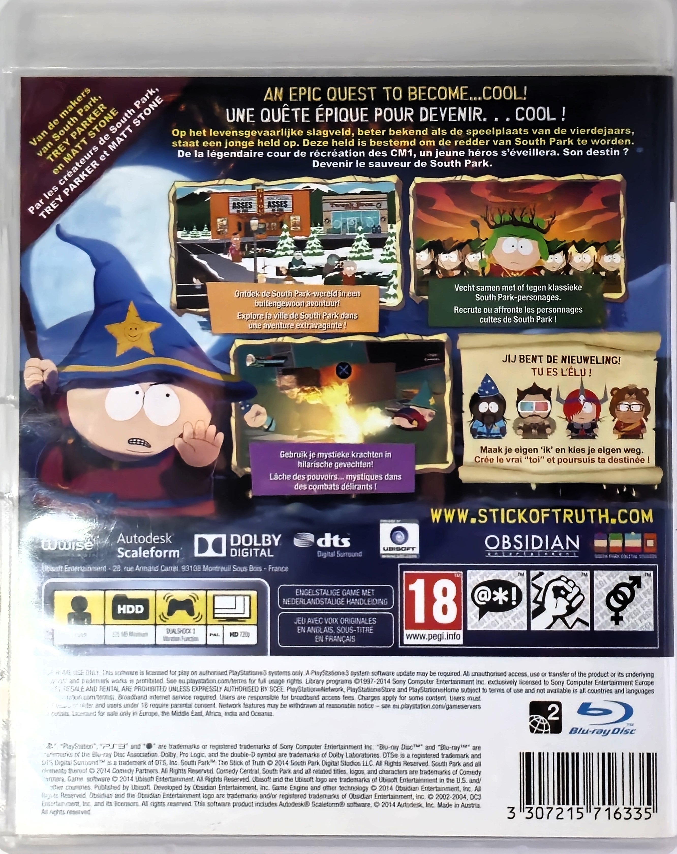 PS3 South Park The Stick of Truth