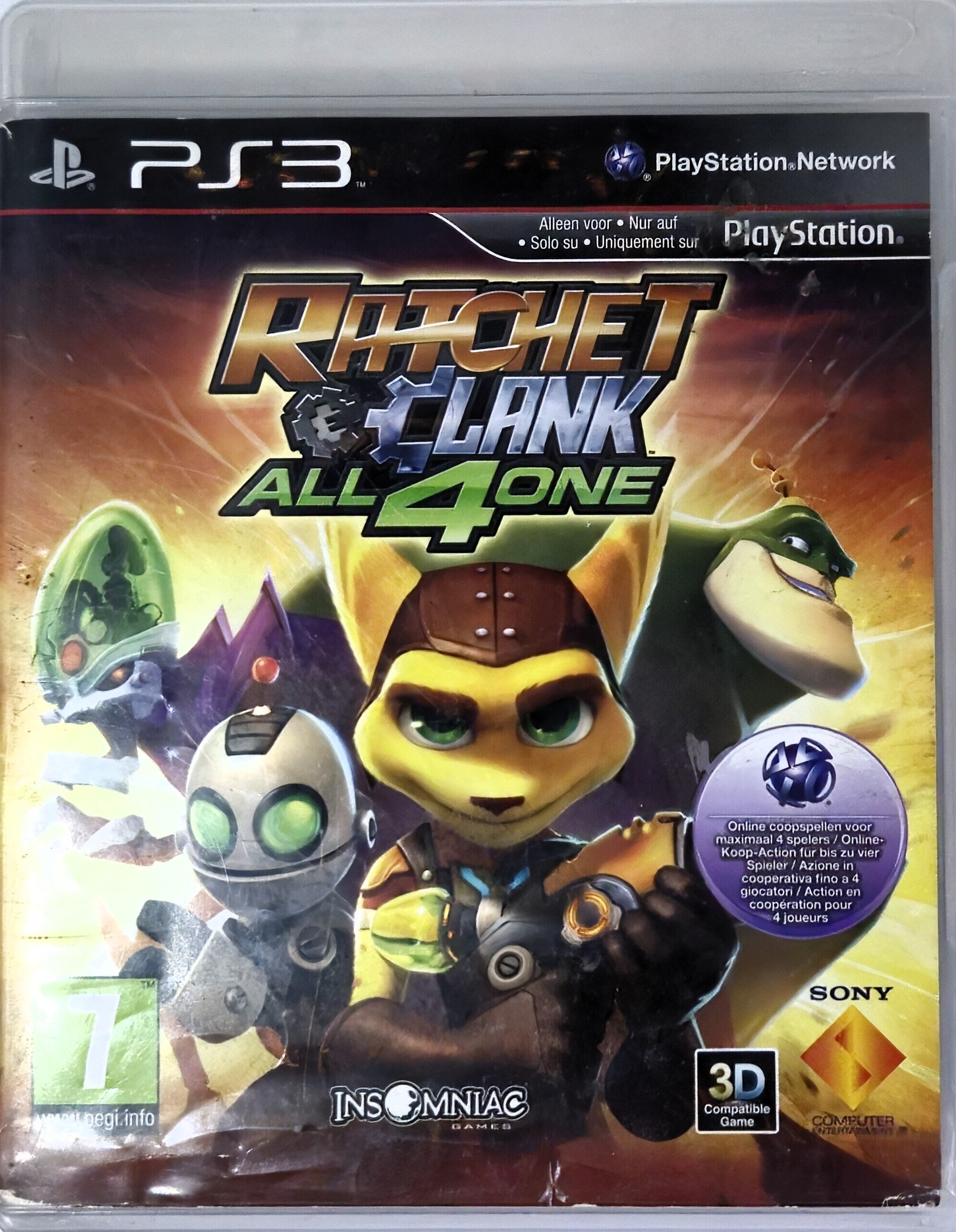 PS3 Ratchet & Clank All 4 One