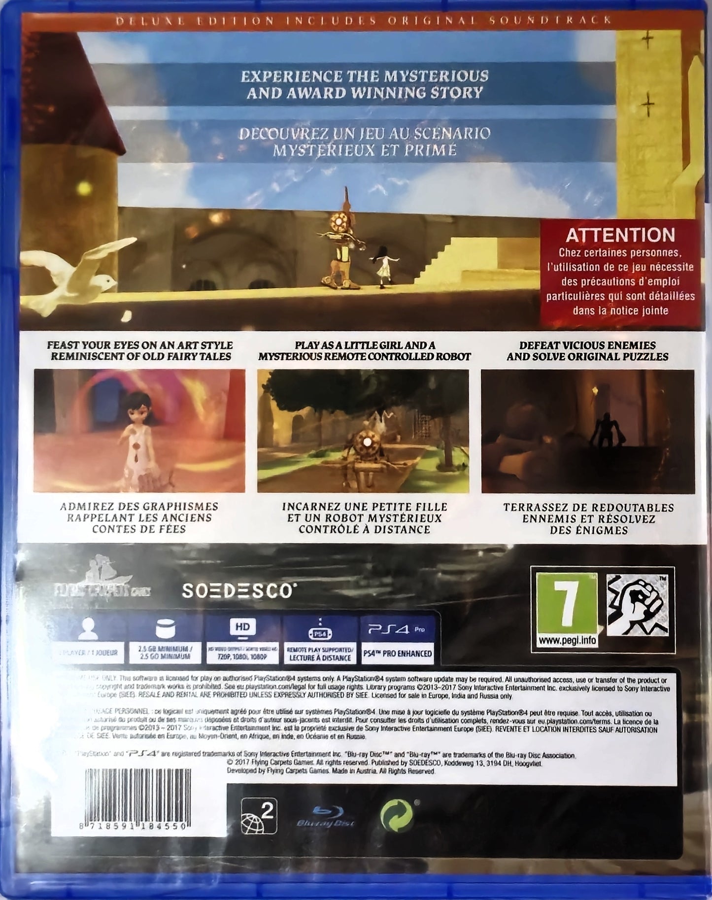 PS4 The Girl and The Robot DeLuxe Edition (NIEUW)