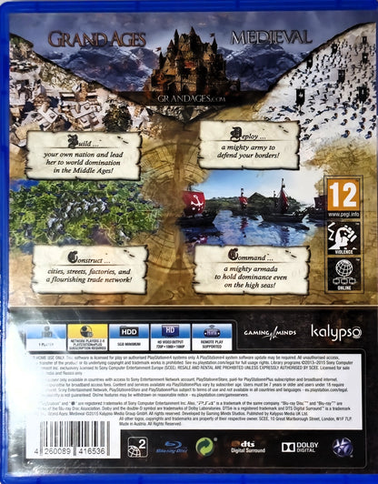 PS4 Grand Ages Medieval Limited Special Edition