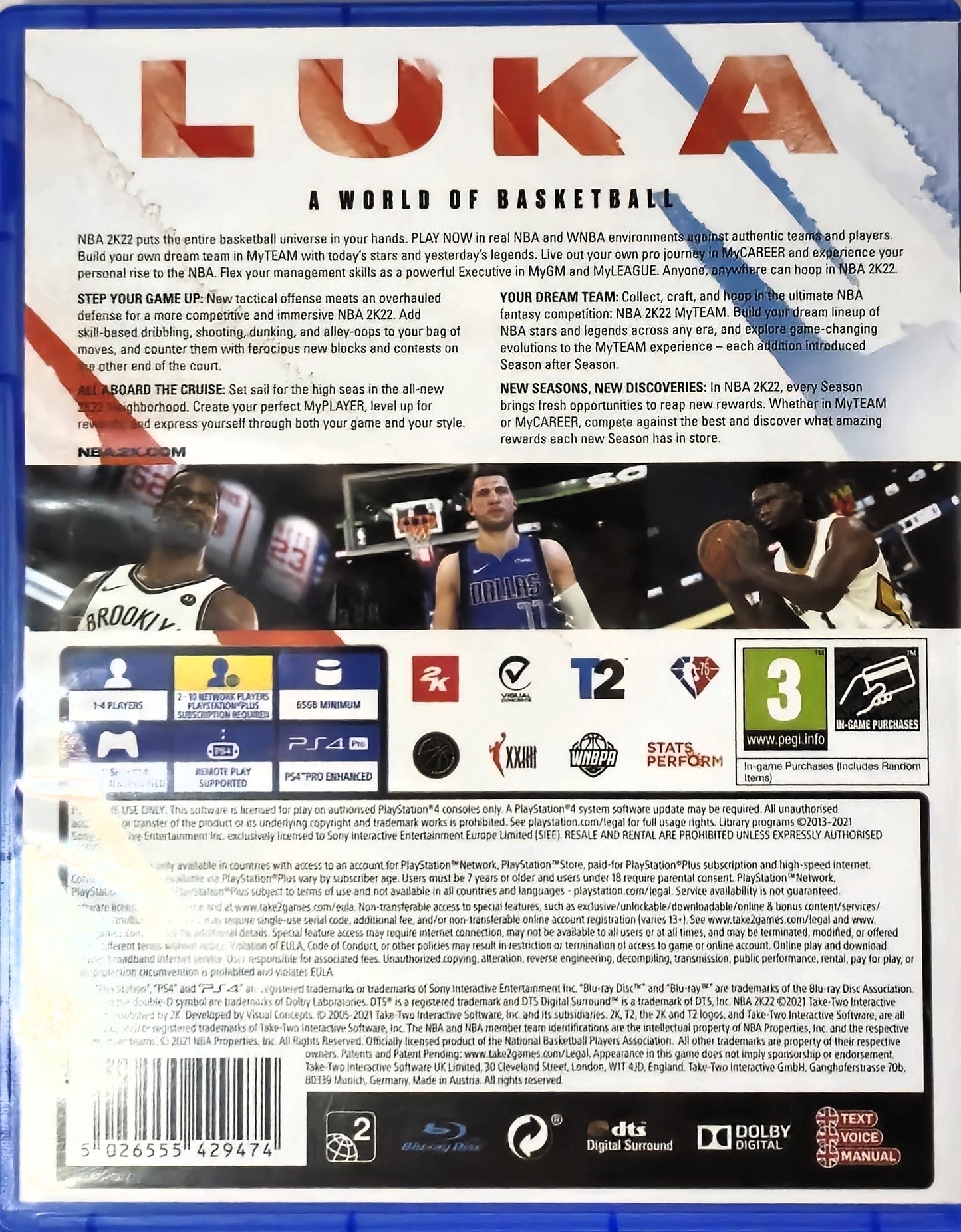 PS4 NBA 2K22
