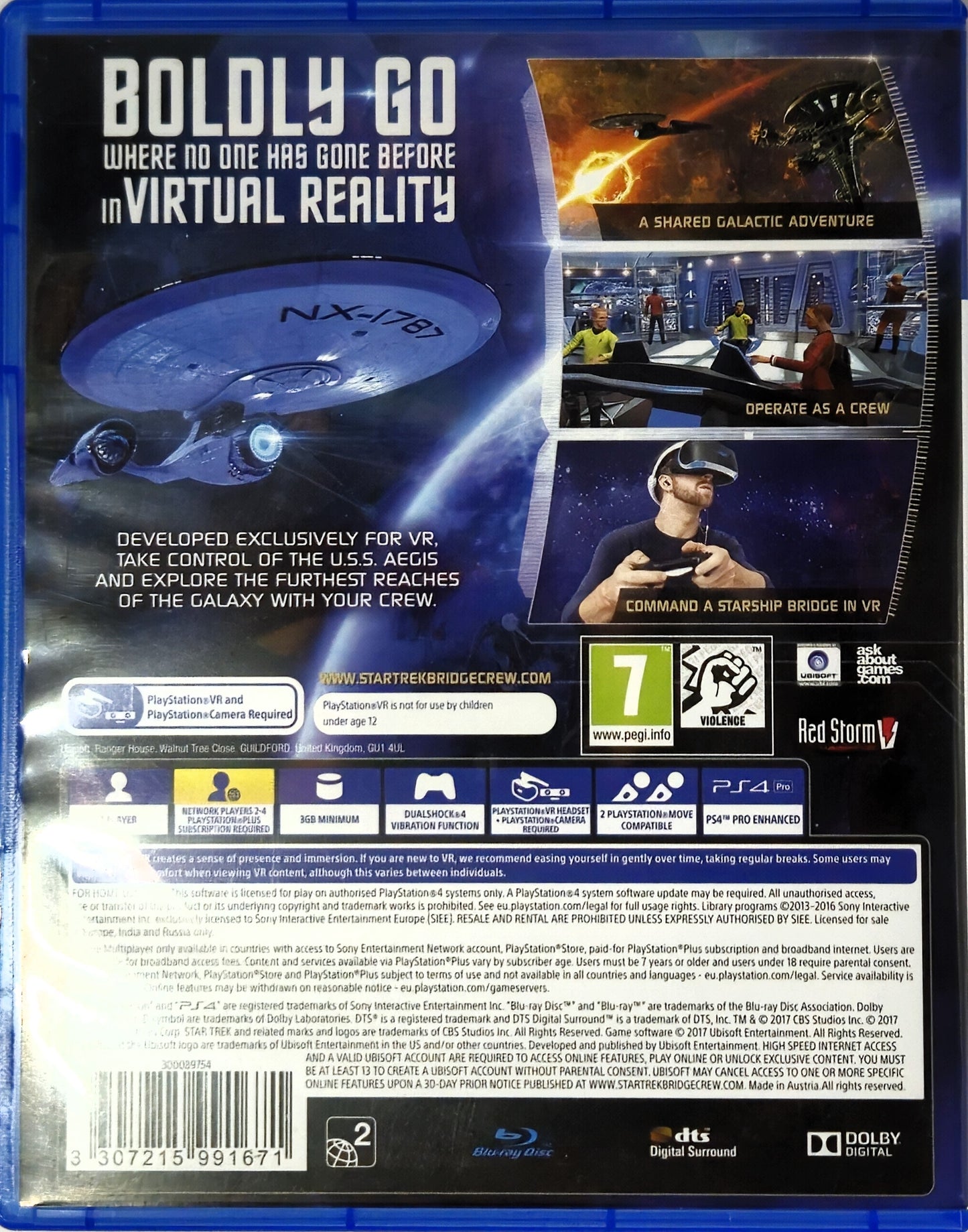 PS4 Star Trek Bridge Crew