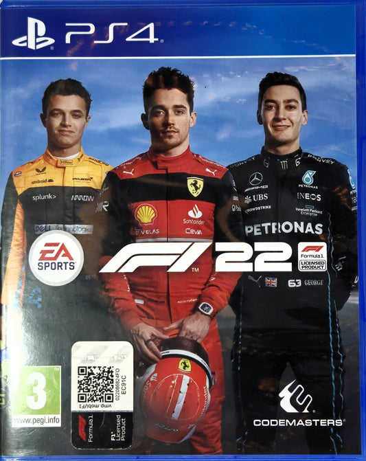 PS4 F1 22