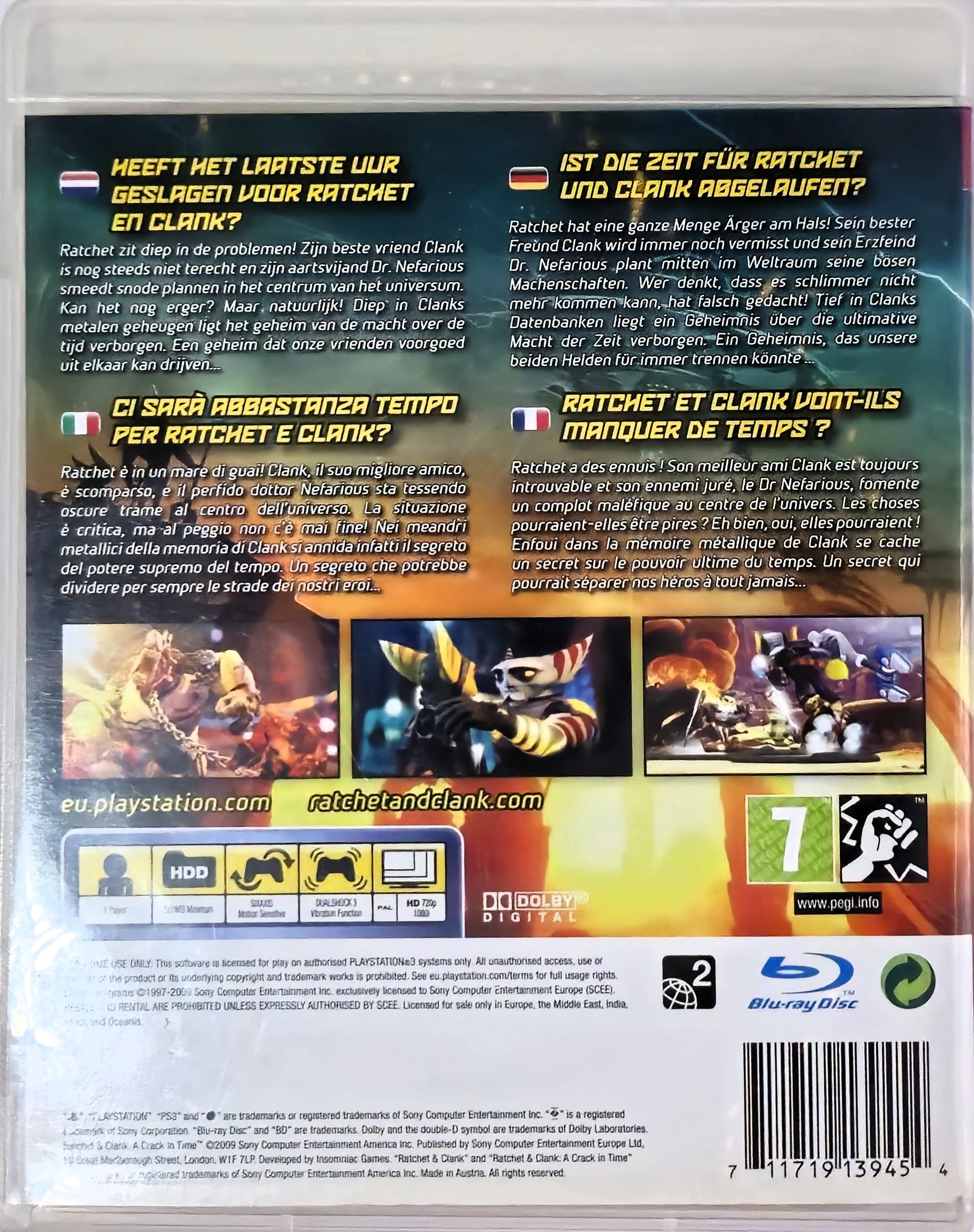 PS3 Ratchet & Clank A Crack in Time