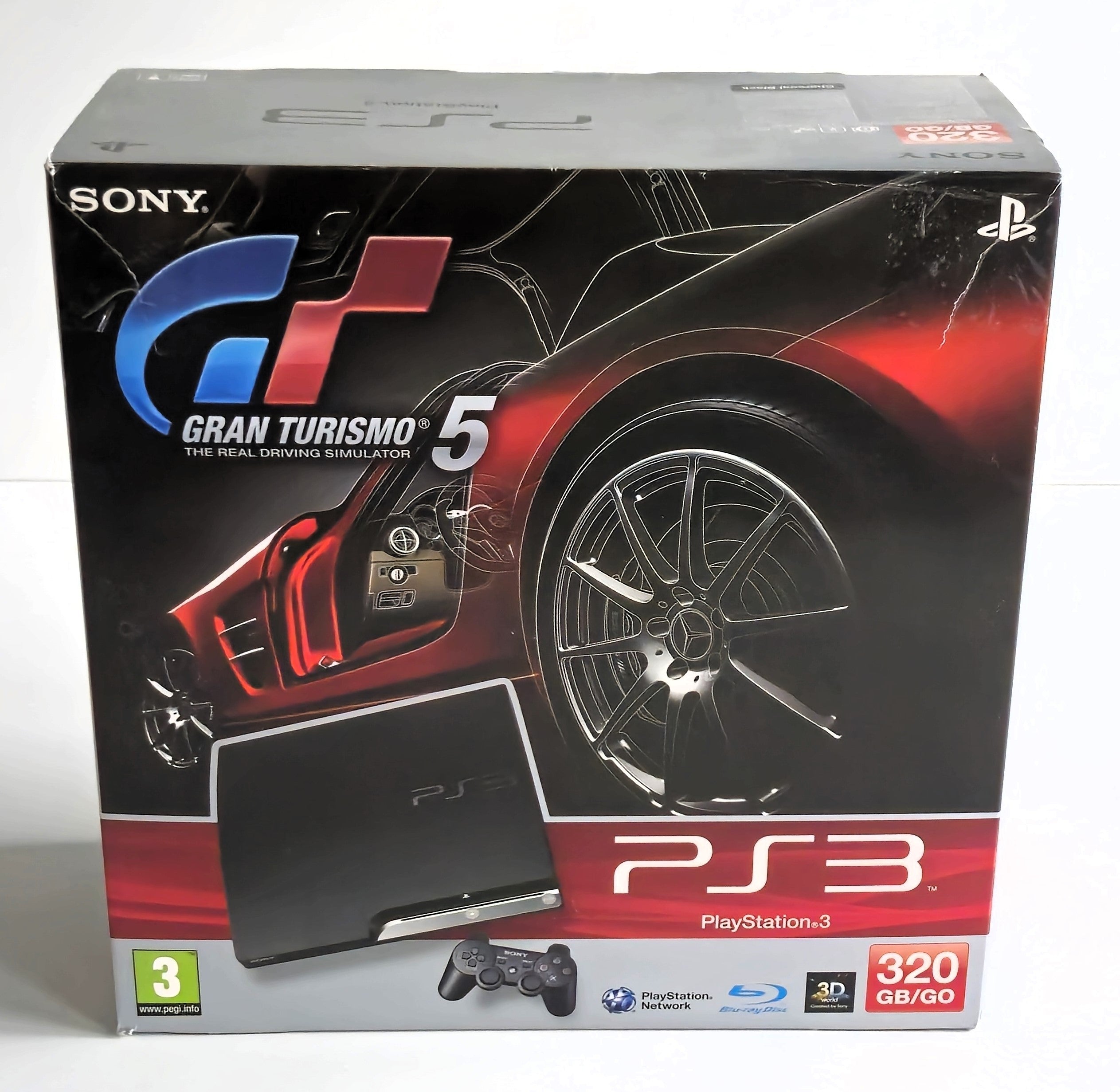 Playstation 3 PS3 Slim Gran Turismo 320 GB