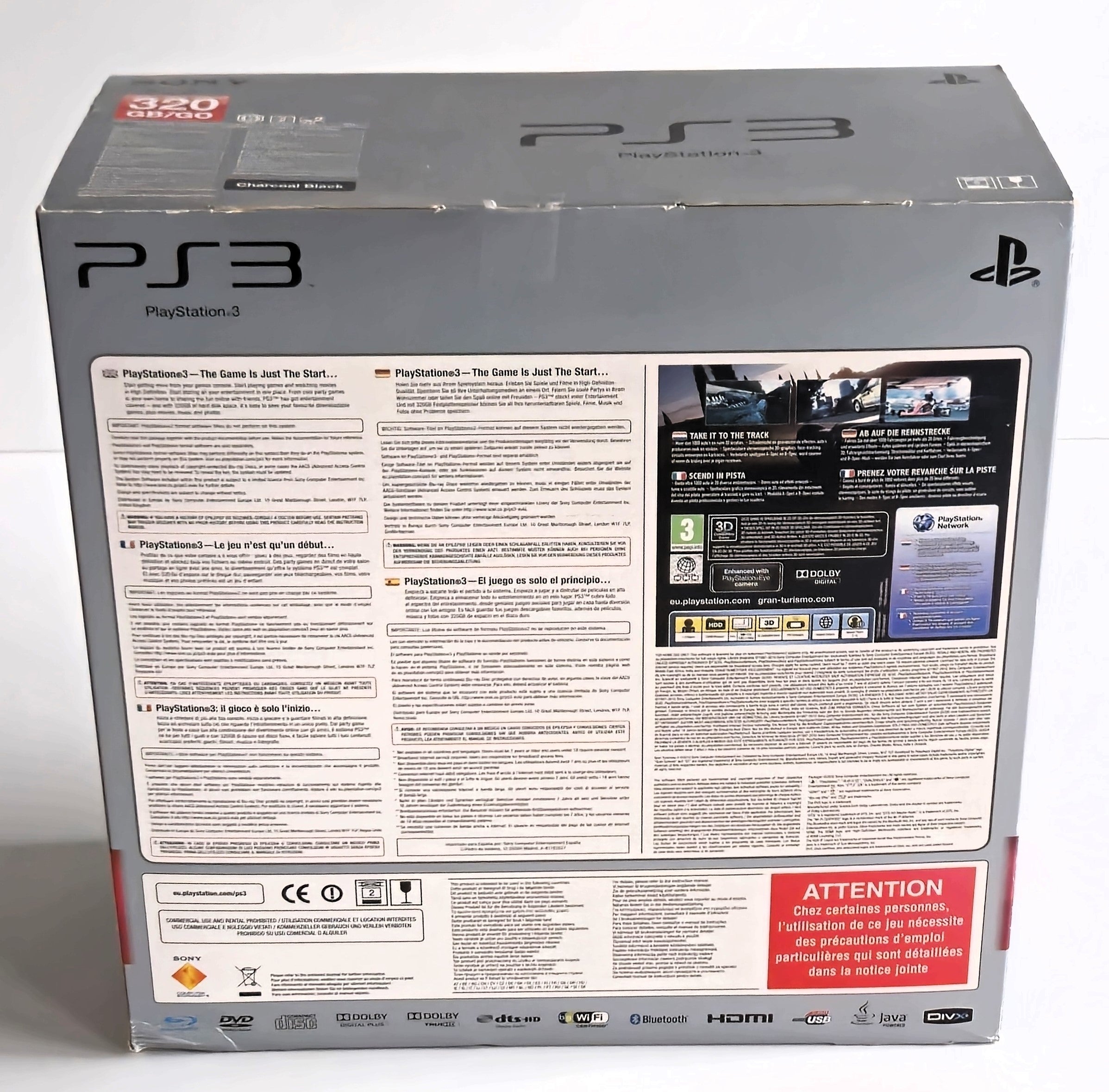 Playstation 3 PS3 Slim Gran Turismo 320 GB