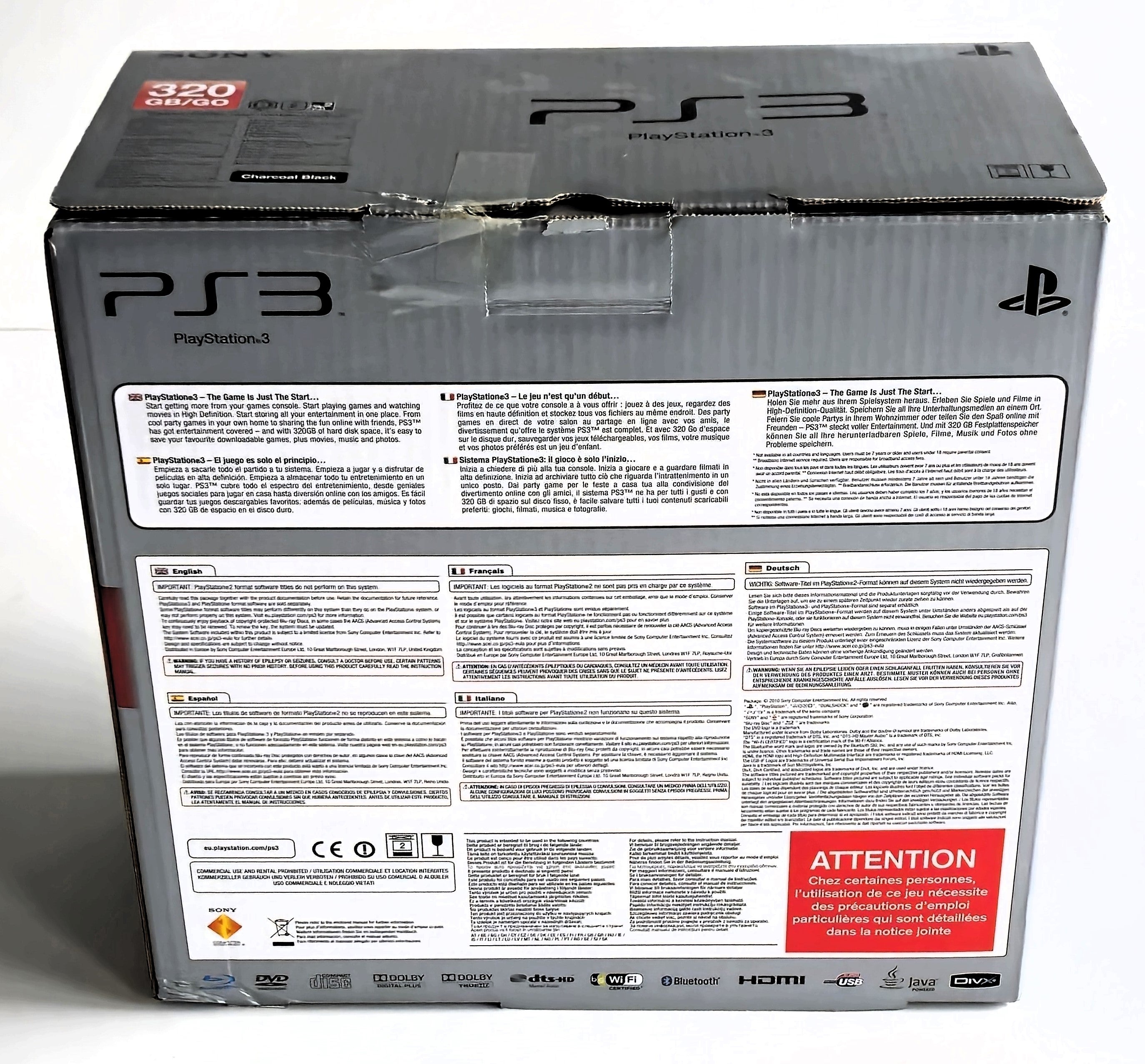 Playstation 3 PS3 Slim 320 GB