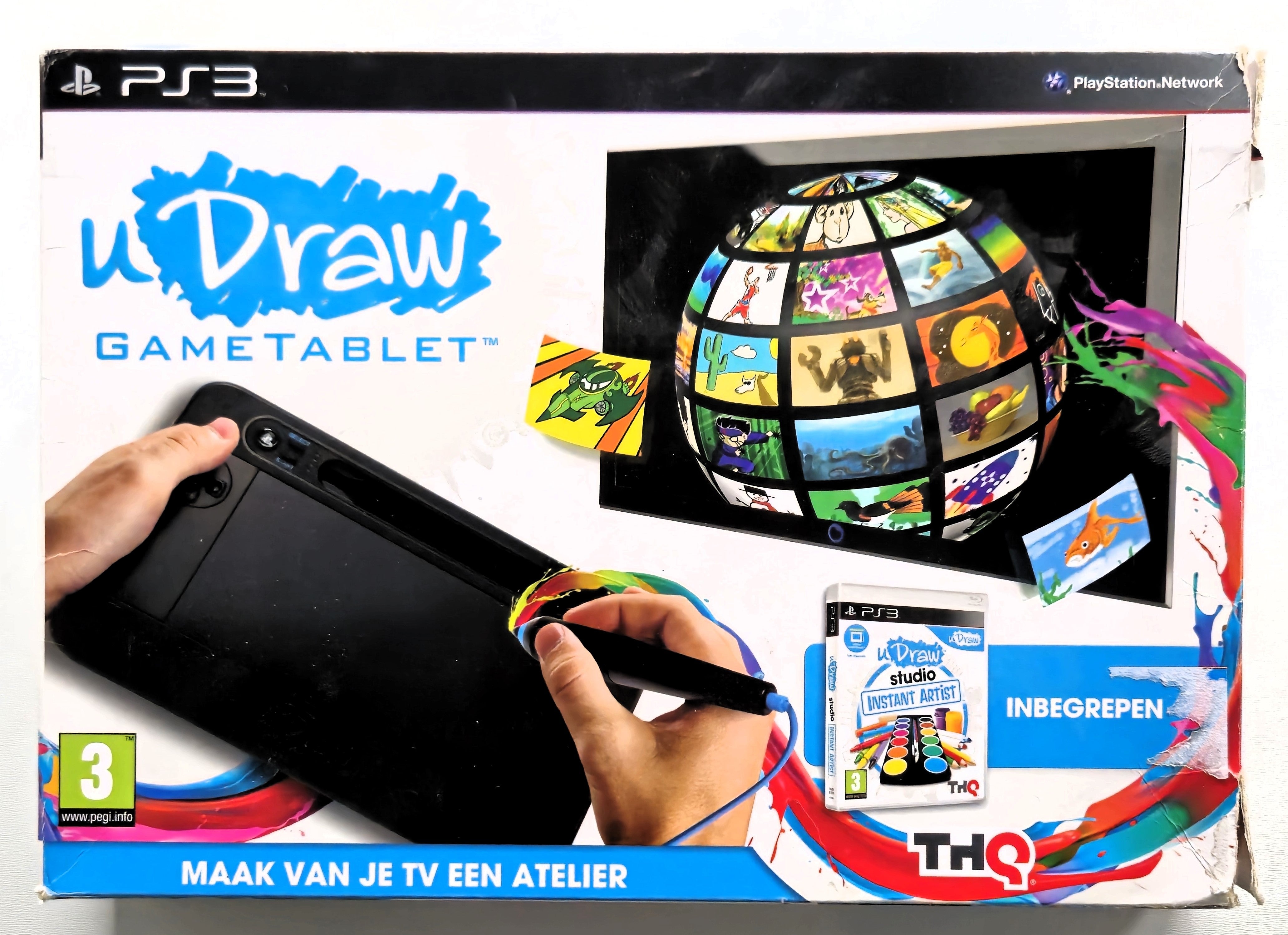 Playstation 3 PS3 uDraw Studio Instant Artist