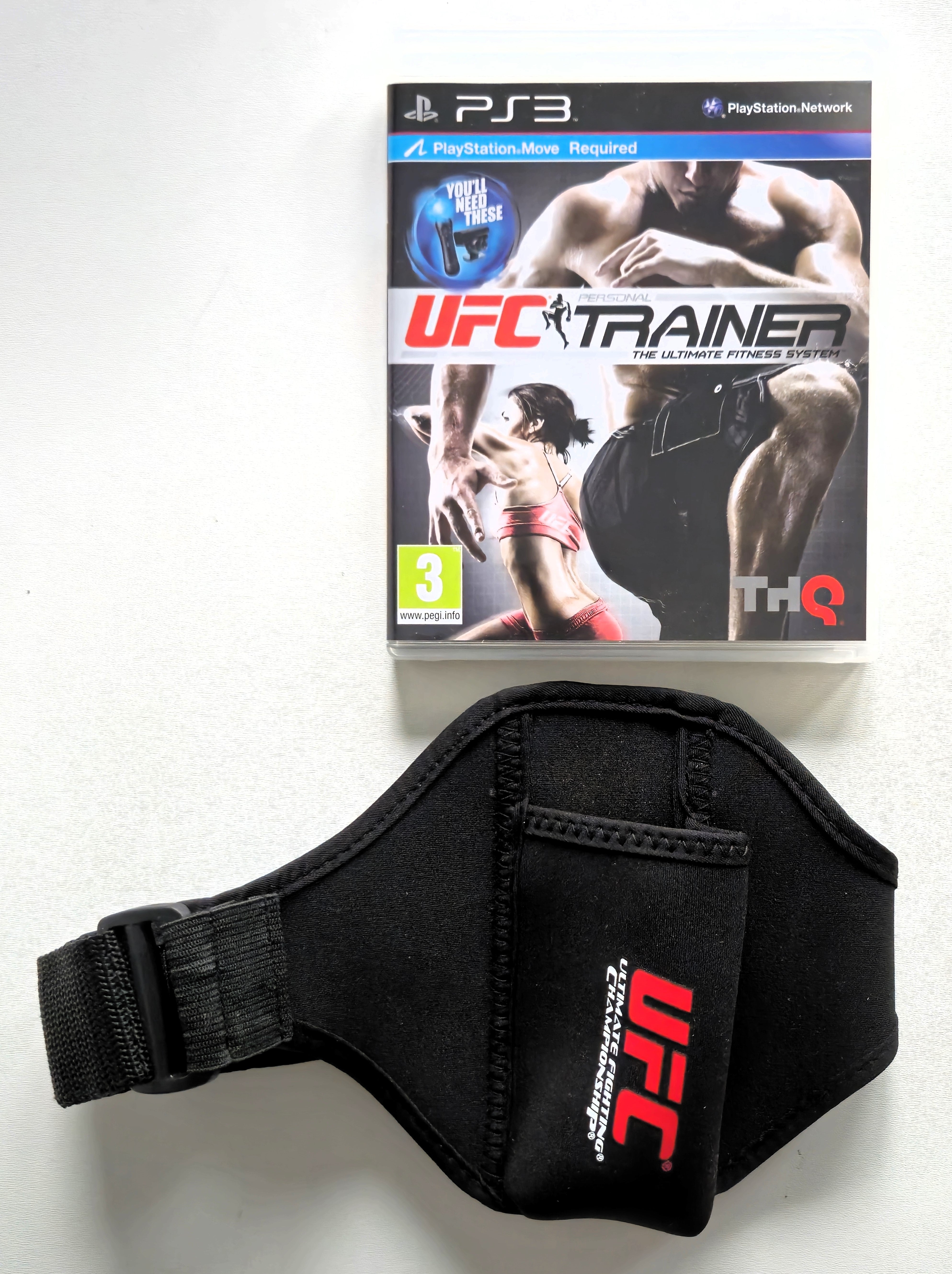 Playstation 3 PS3 UFC Personal Trainer Set