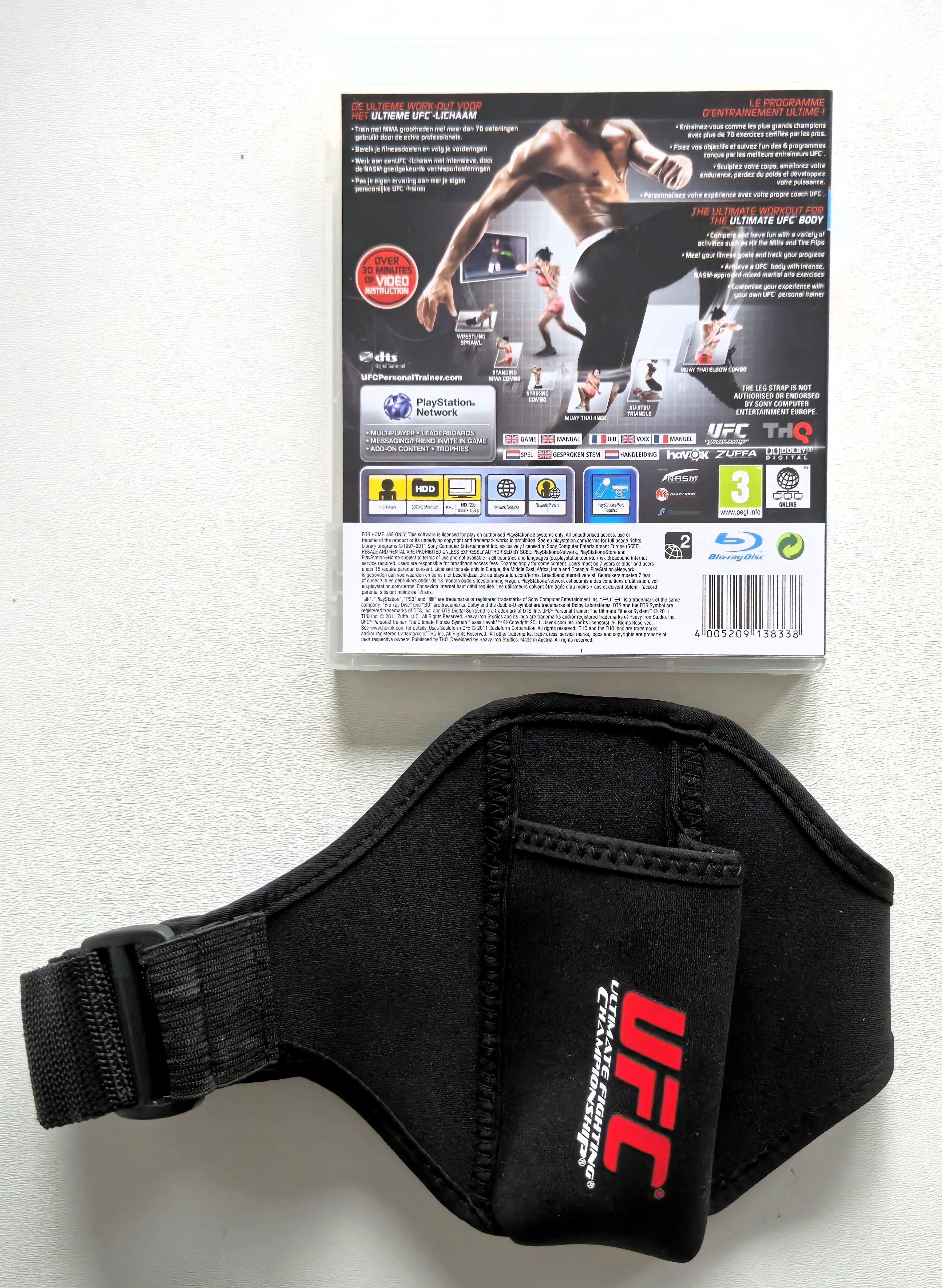 Playstation 3 PS3 UFC Personal Trainer Set