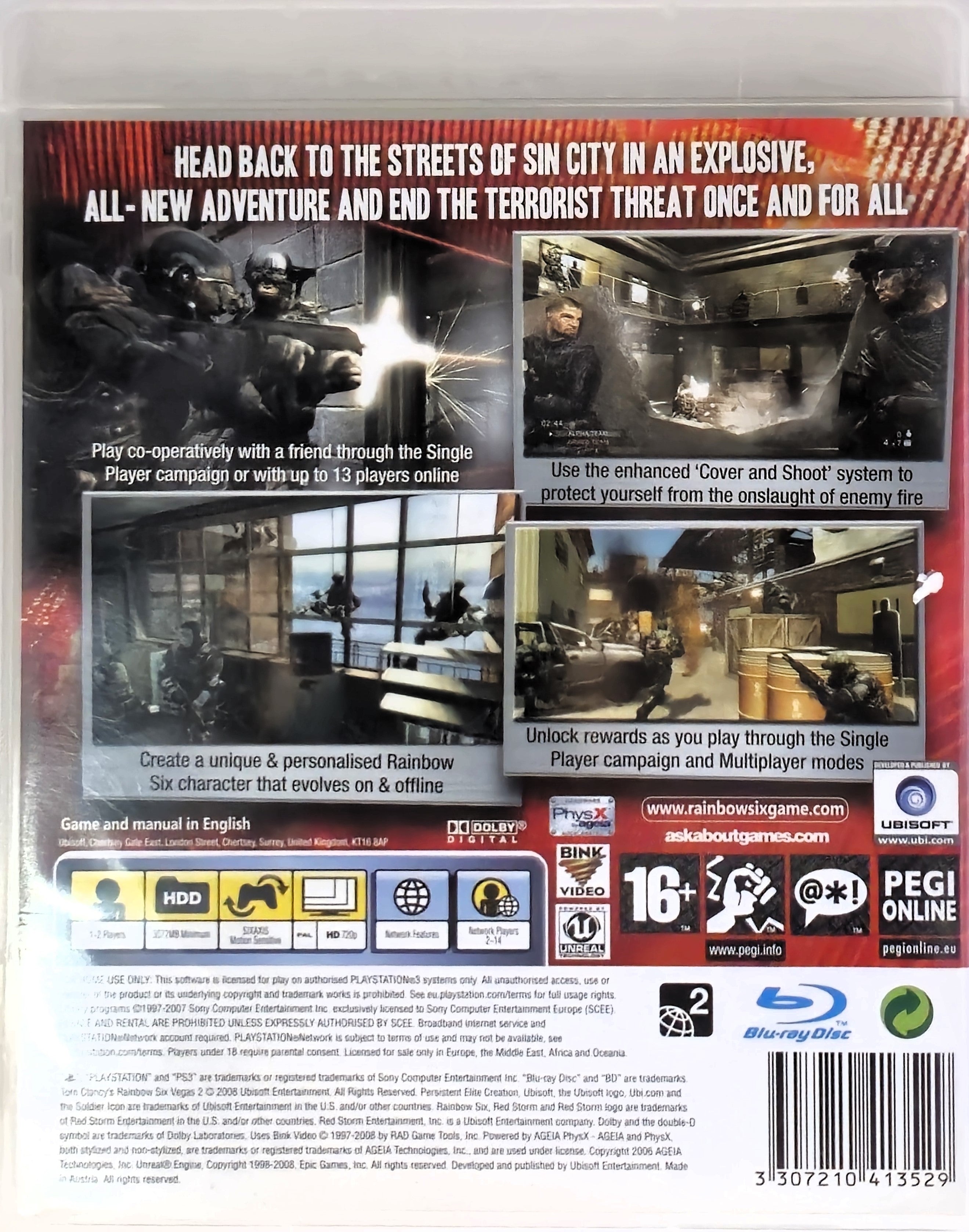 PS3 Rainbow Six Vegas 2