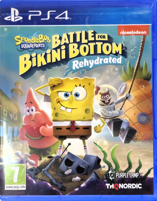 PS4 SpongeBob SquarePants Battle for Bikini Bottom Rehydrated