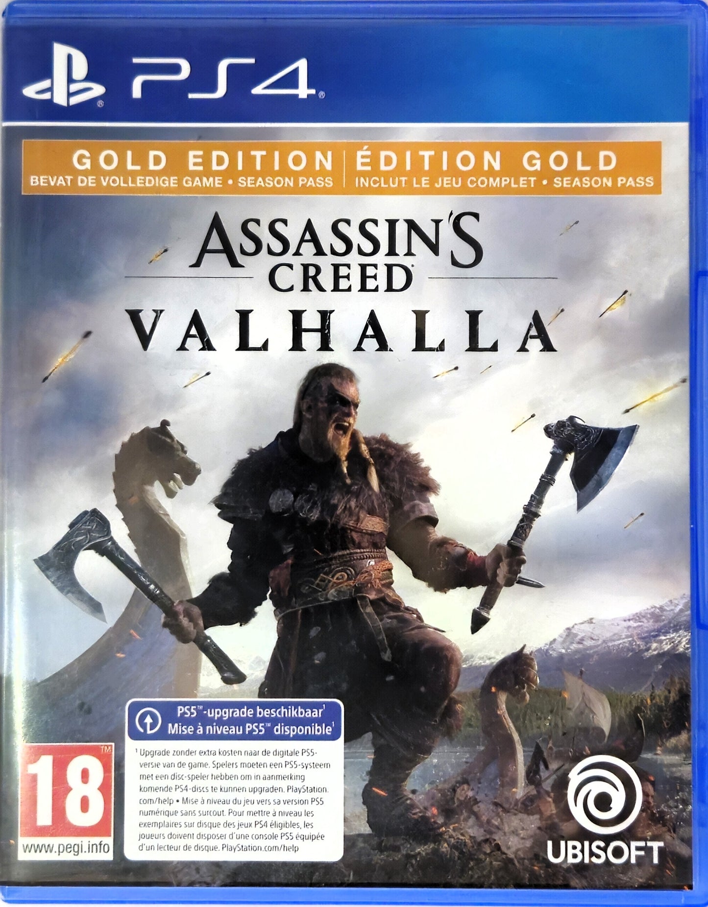 PS4 Assassins Creed Valhalla Gold Edition