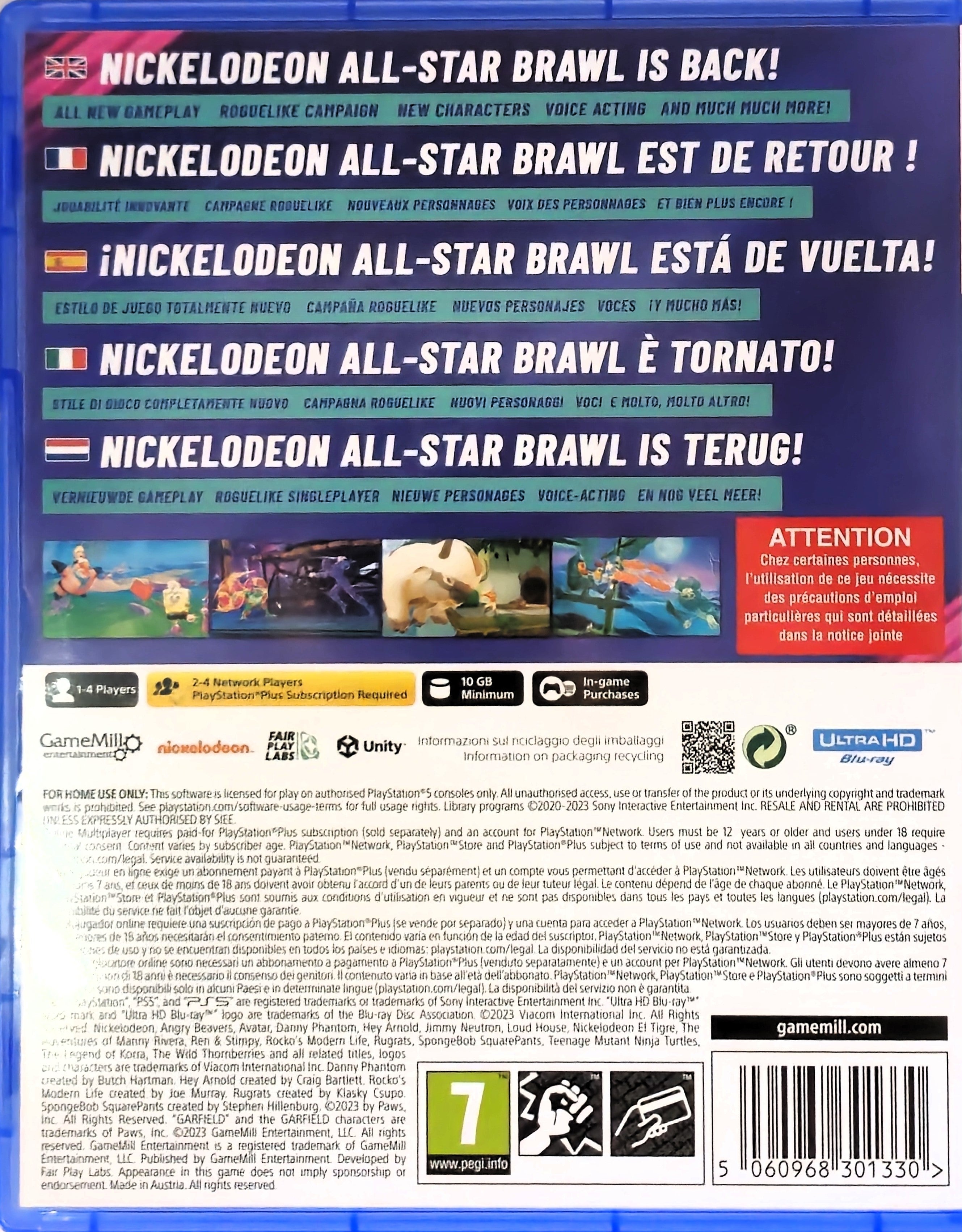 PS5 Nickelodeon All-Star Brawl 2