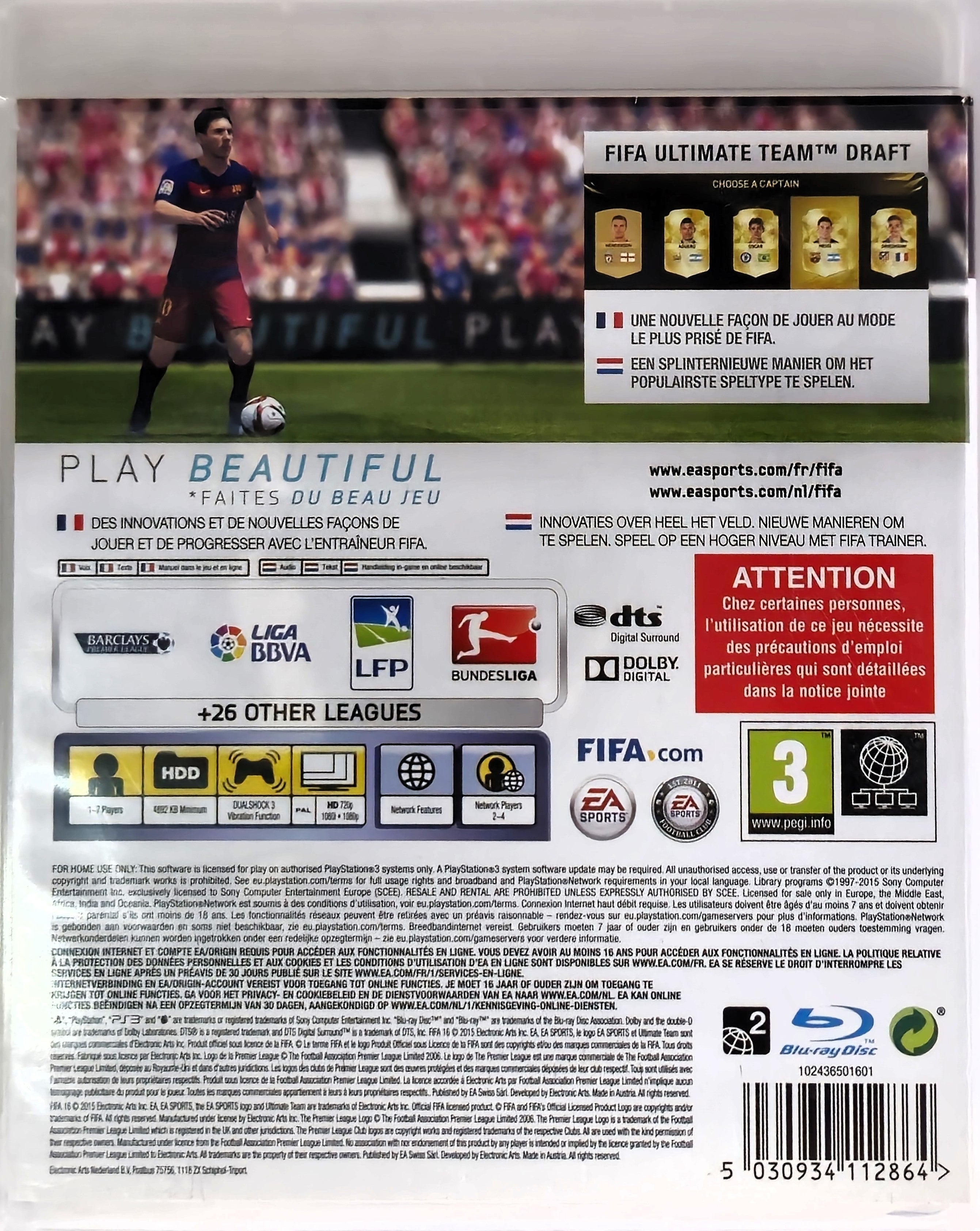 PS3 FIFA 16