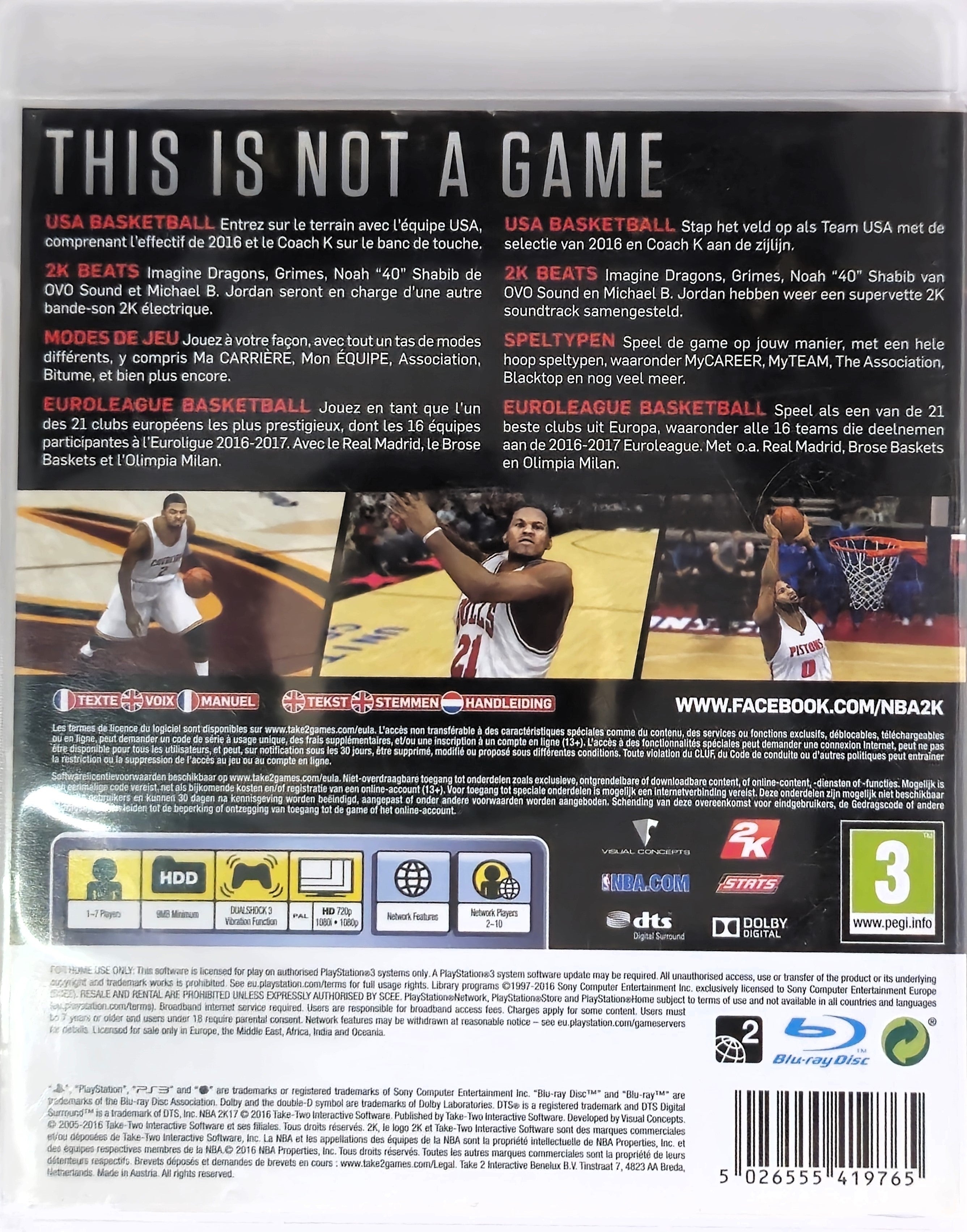 PS3 NBA 2K17