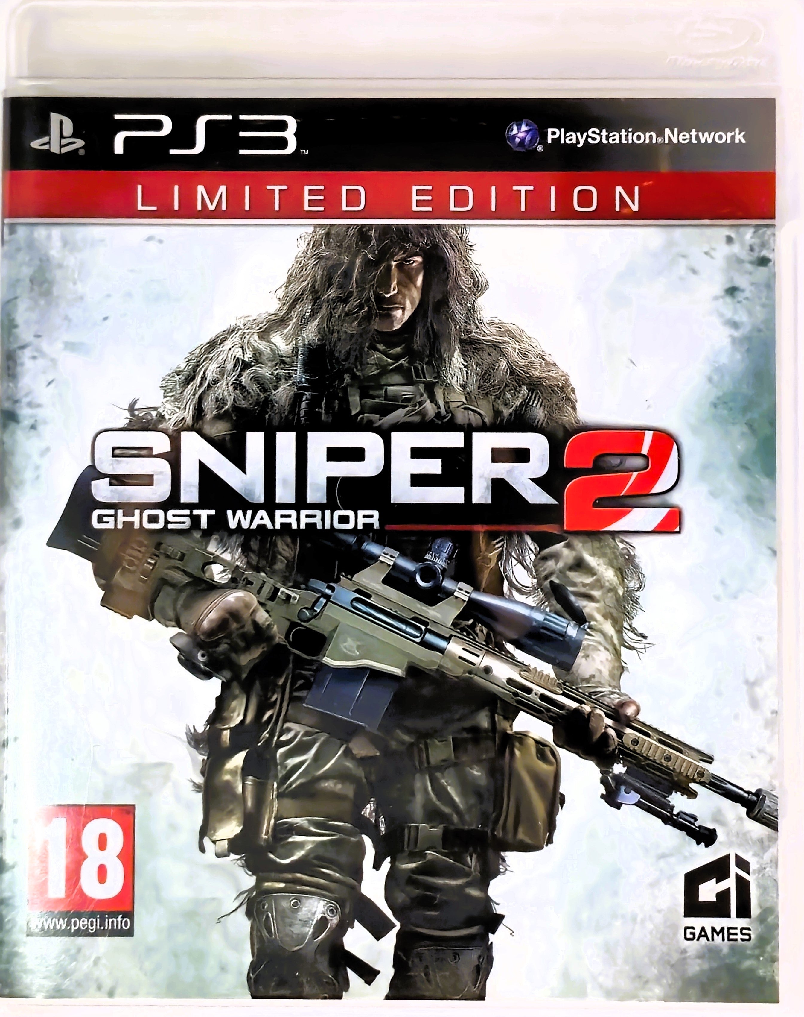 PS3 Sniper Ghost Warrior 2 Limited Edition