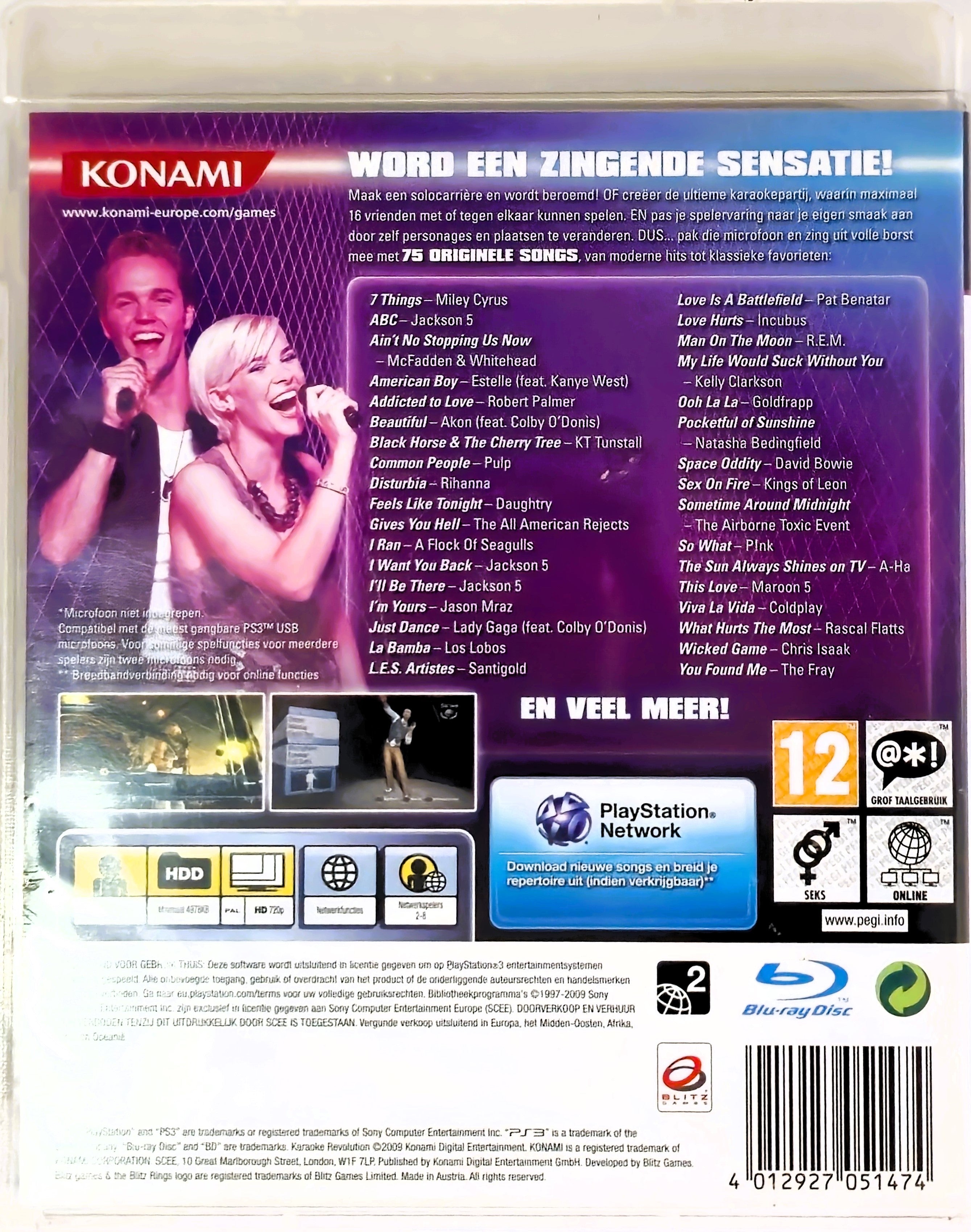 PS3 Karaoke Revolution