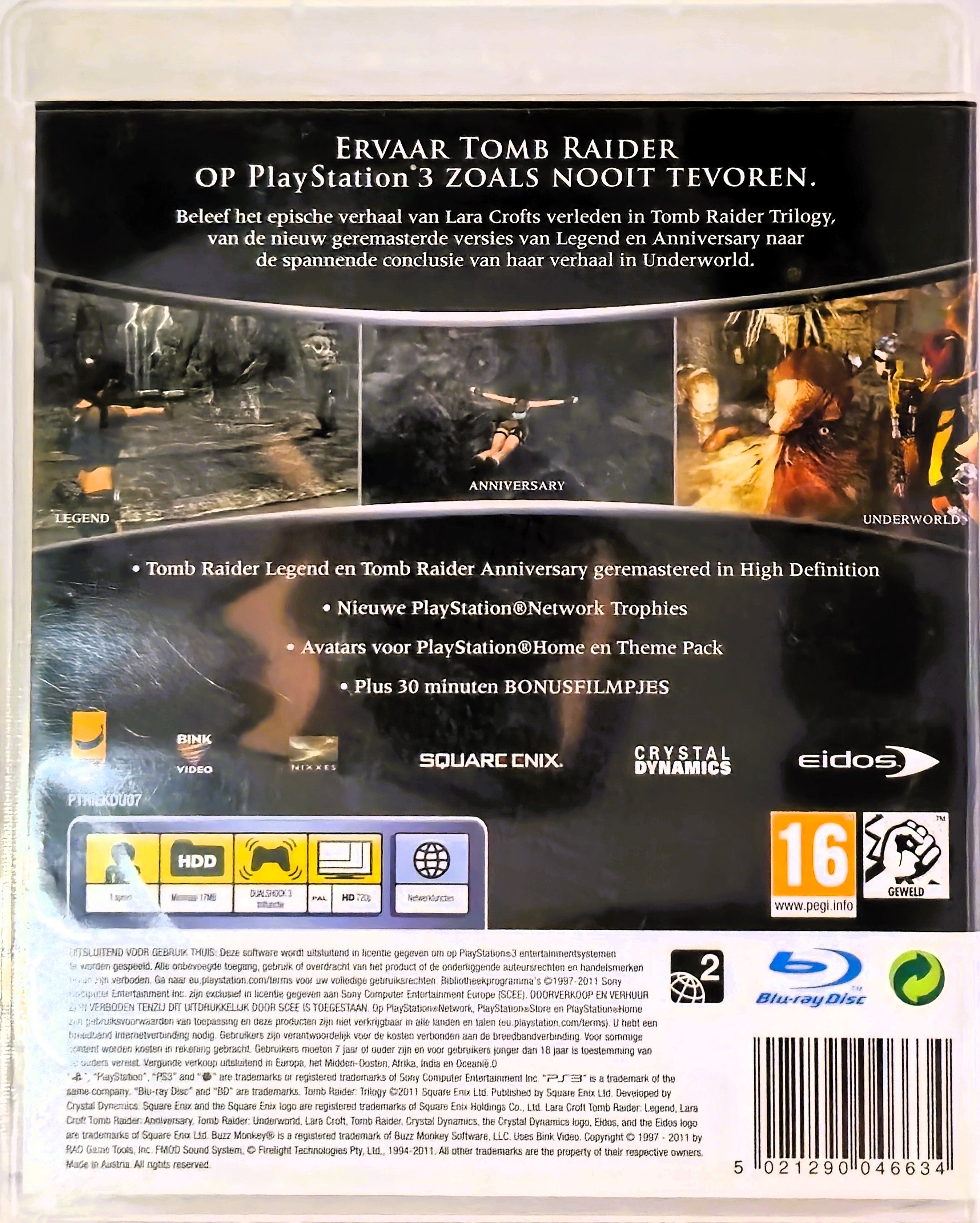 PS3 Tomb Raider Trilogy