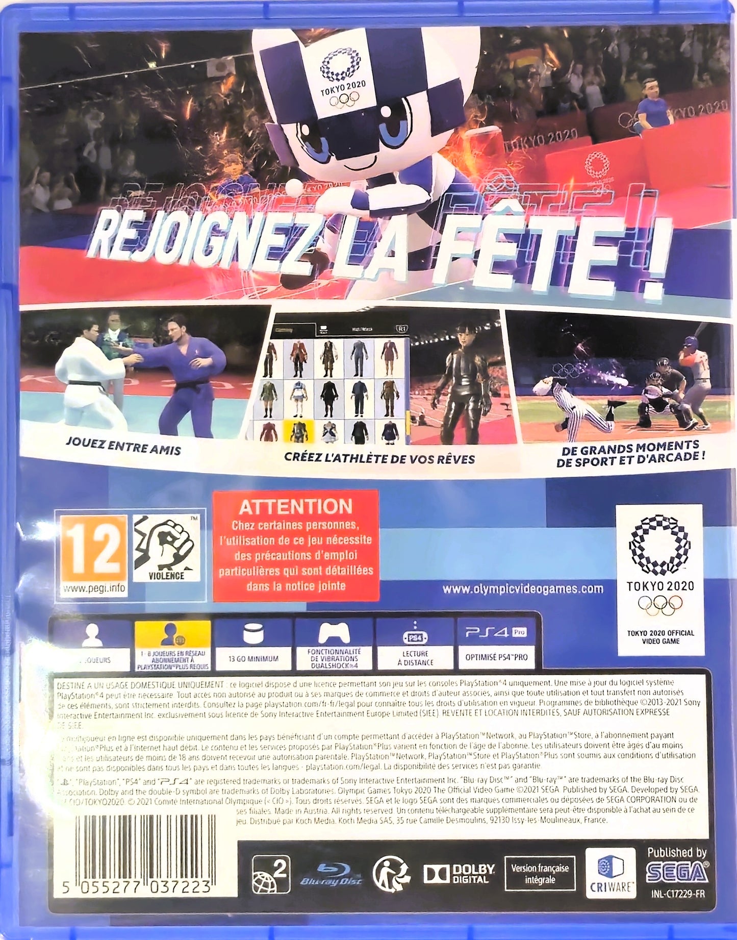 PS4 Tokyo 2020 The Official Videogame