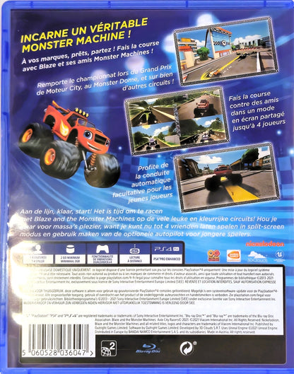 PS4 Blaze and The Monster Machines Axle City Racers