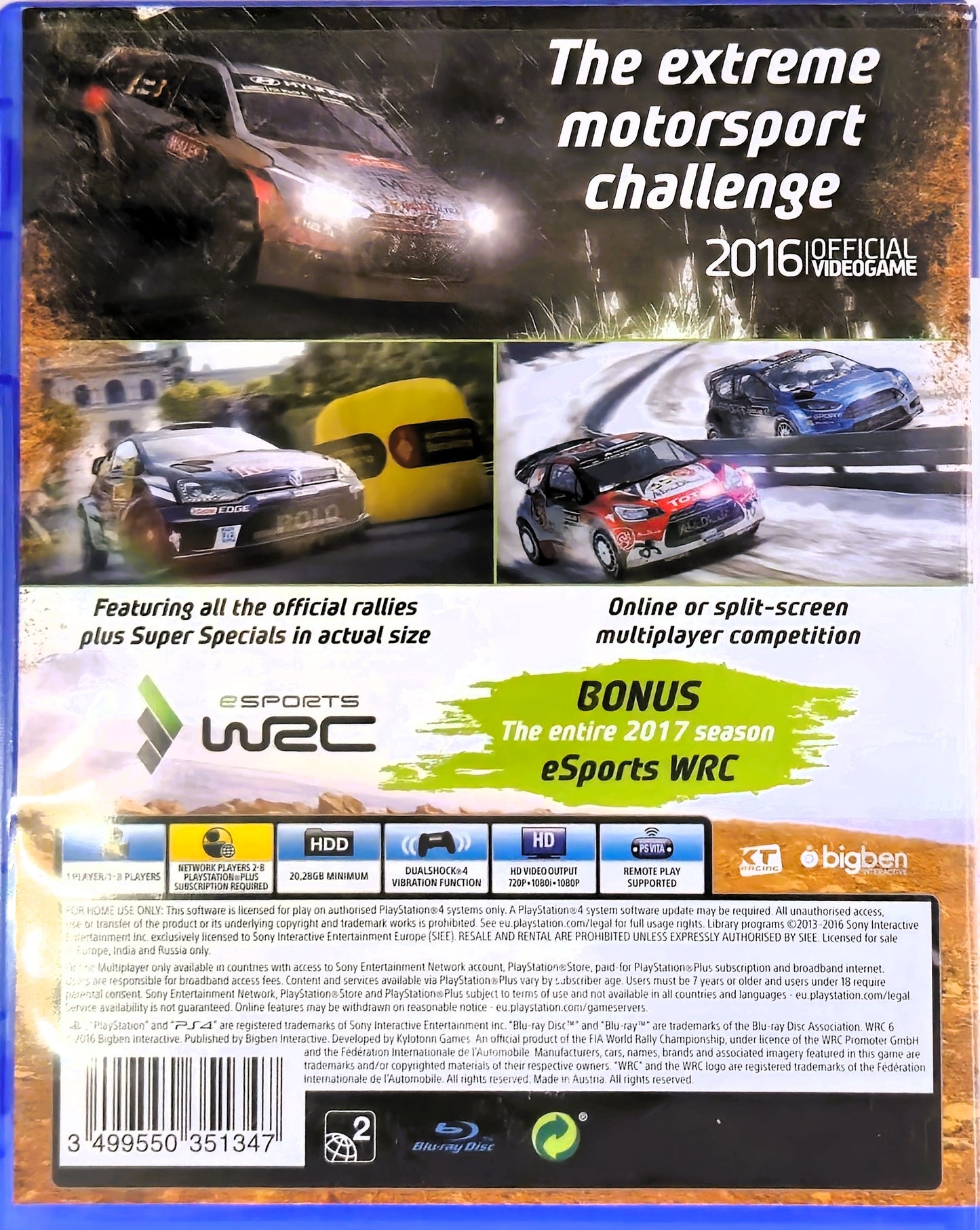PS4 WRC 6