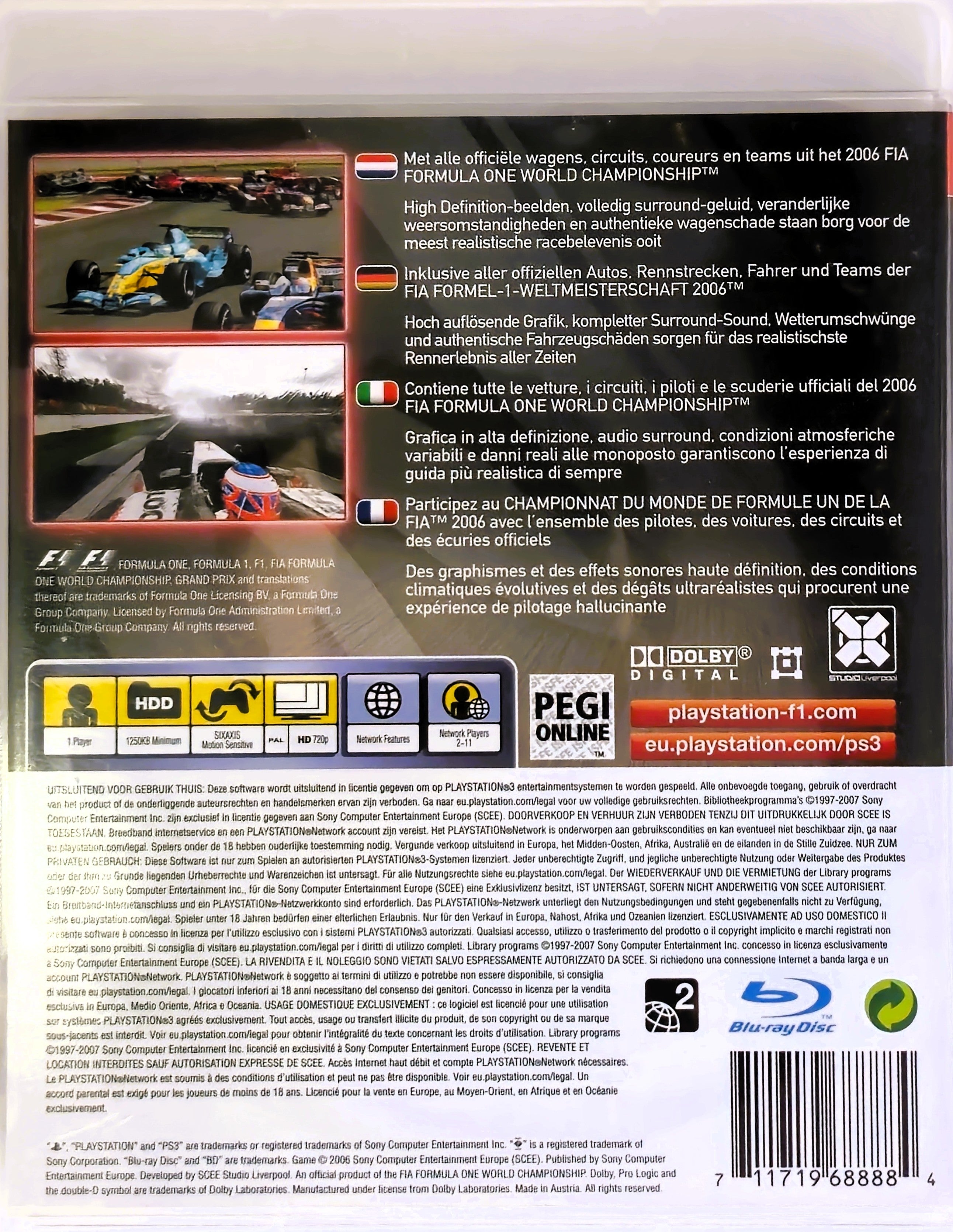 PS3 Formula One Championship Edition