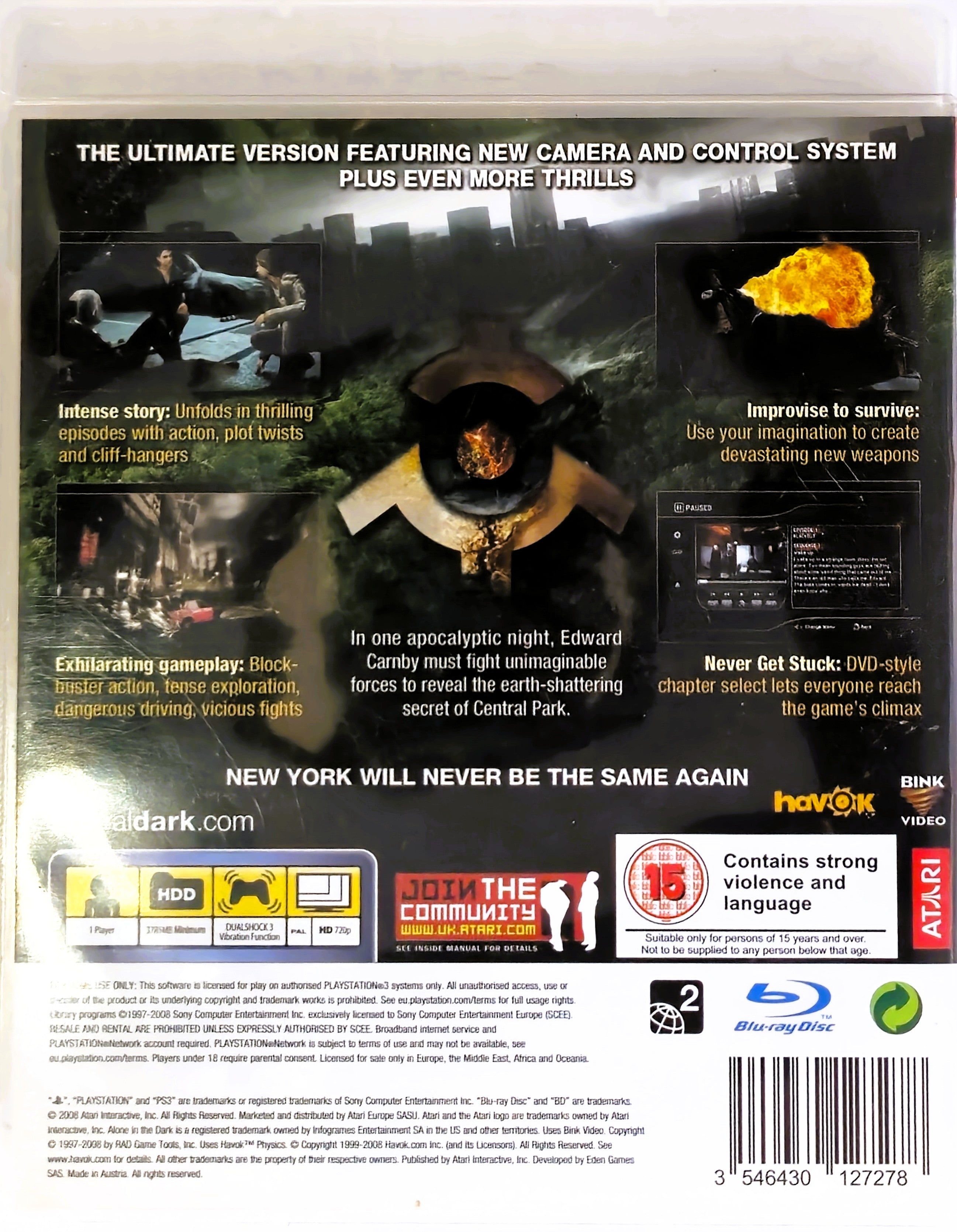 PS3 Alone in The Dark Inferno